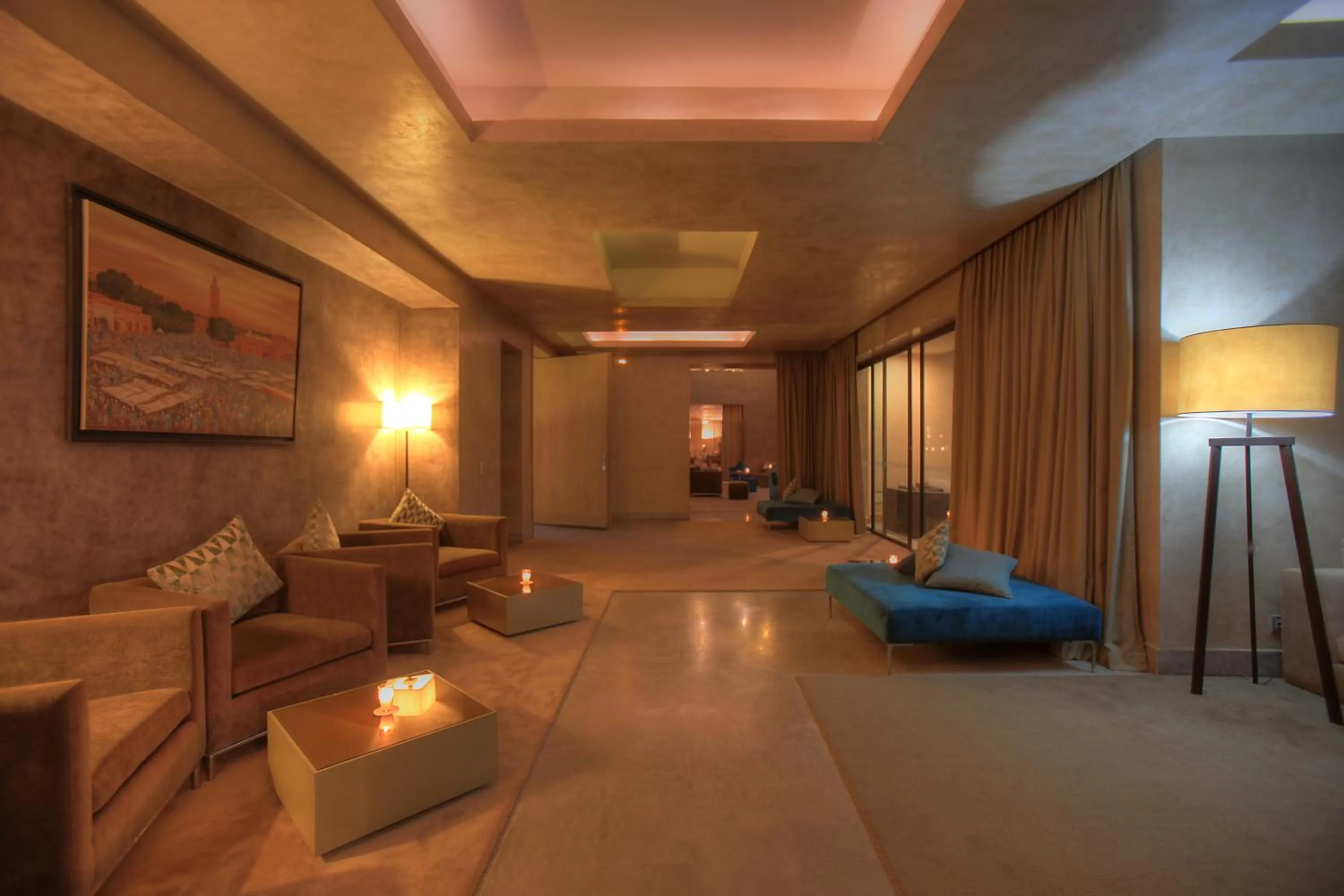 Communal lounge/ TV room in Sirayane Boutique Hotel & Spa Marrakech