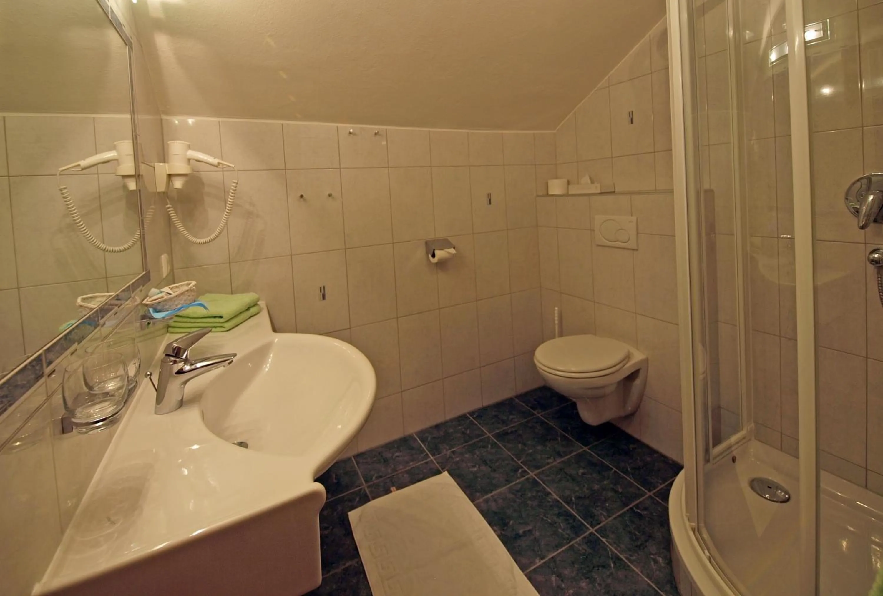 Bathroom in Hotel Lipeter & Bergheimat