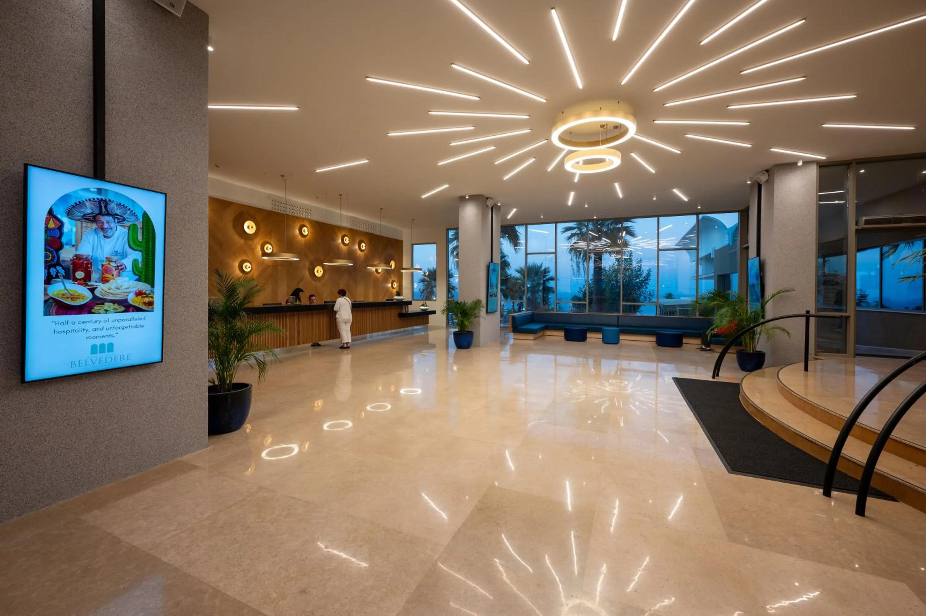 Lobby or reception in Royal & Imperial Belvedere Resort