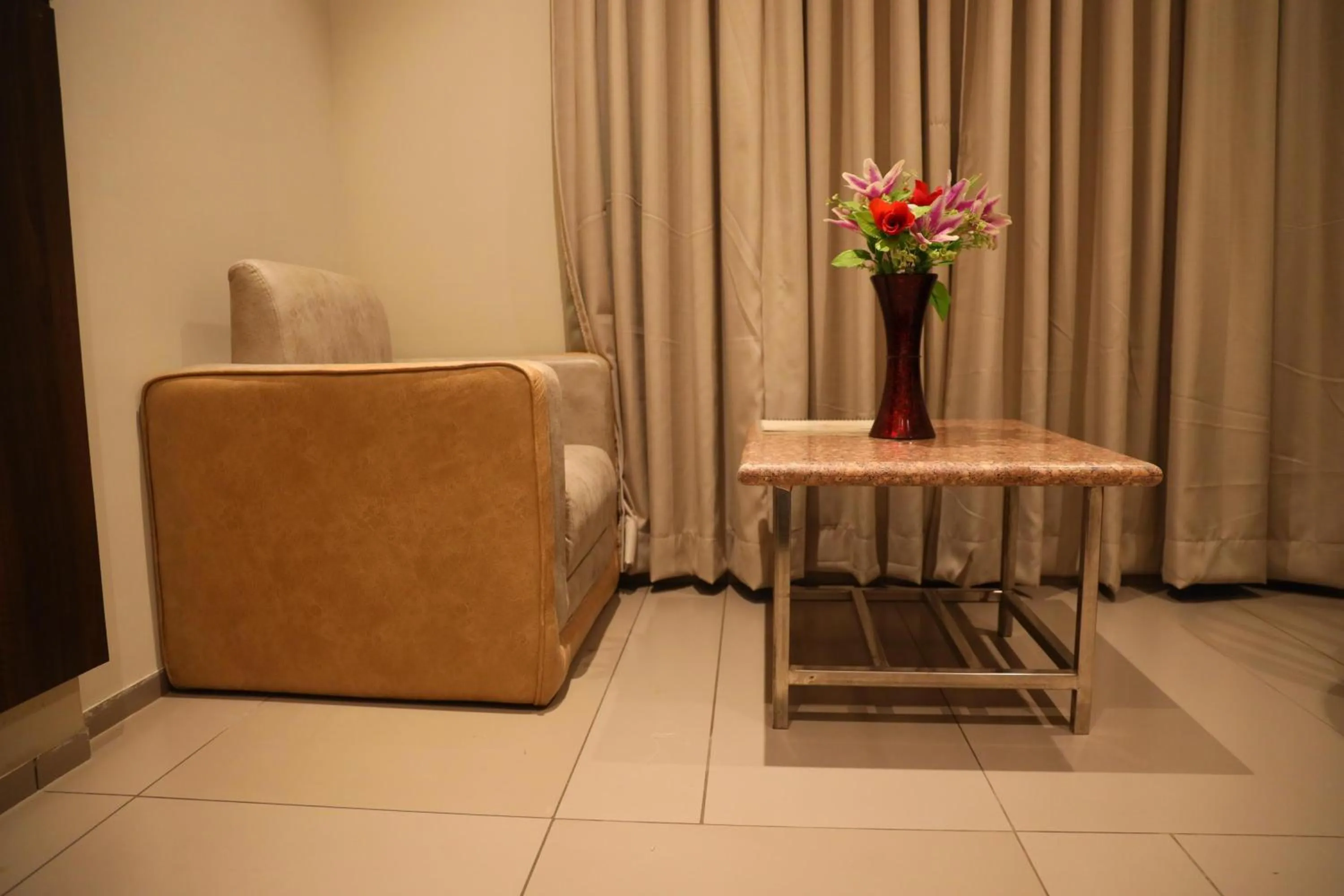 Seating area in The Himalaya Park