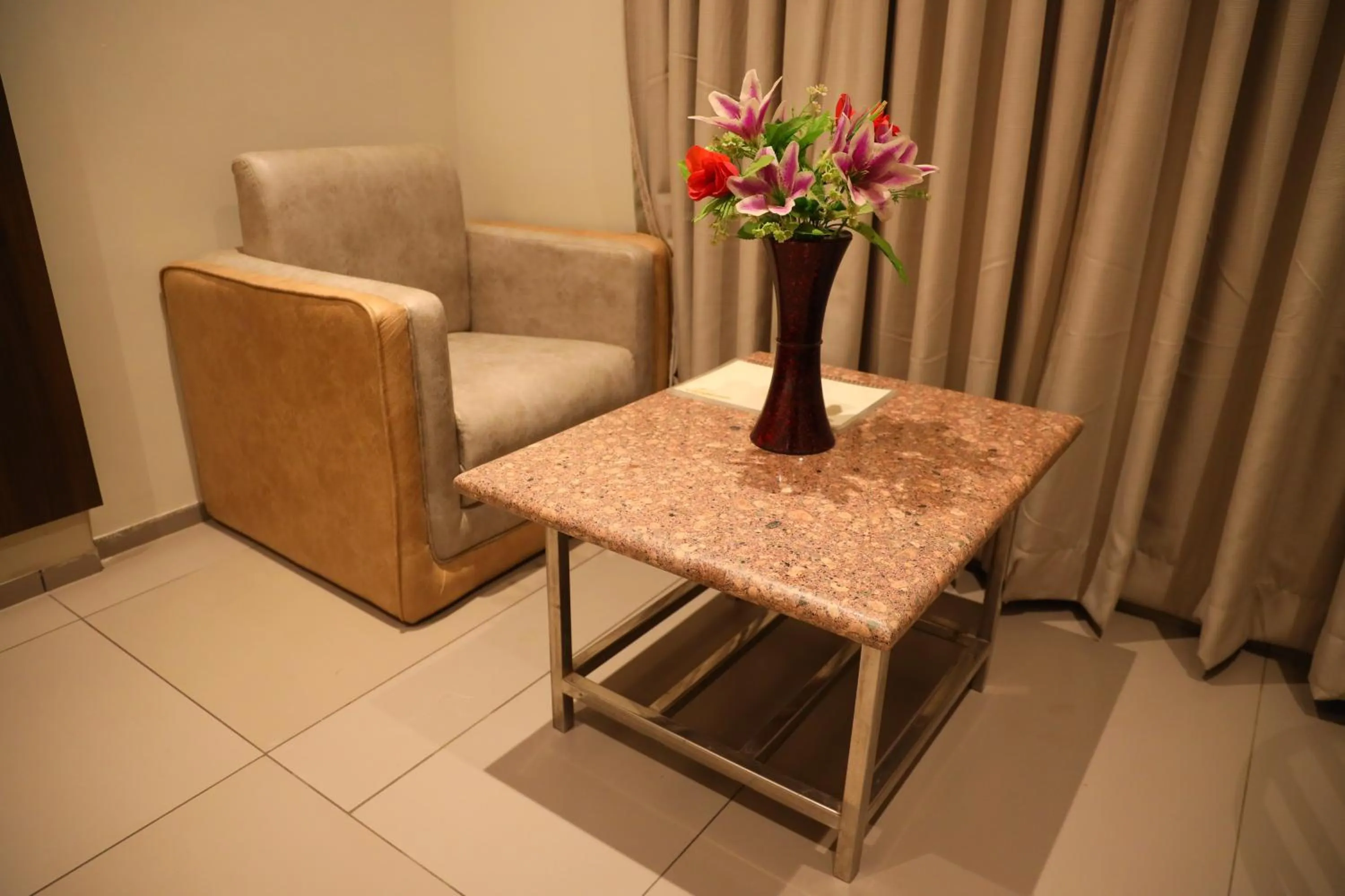 Seating area in The Himalaya Park