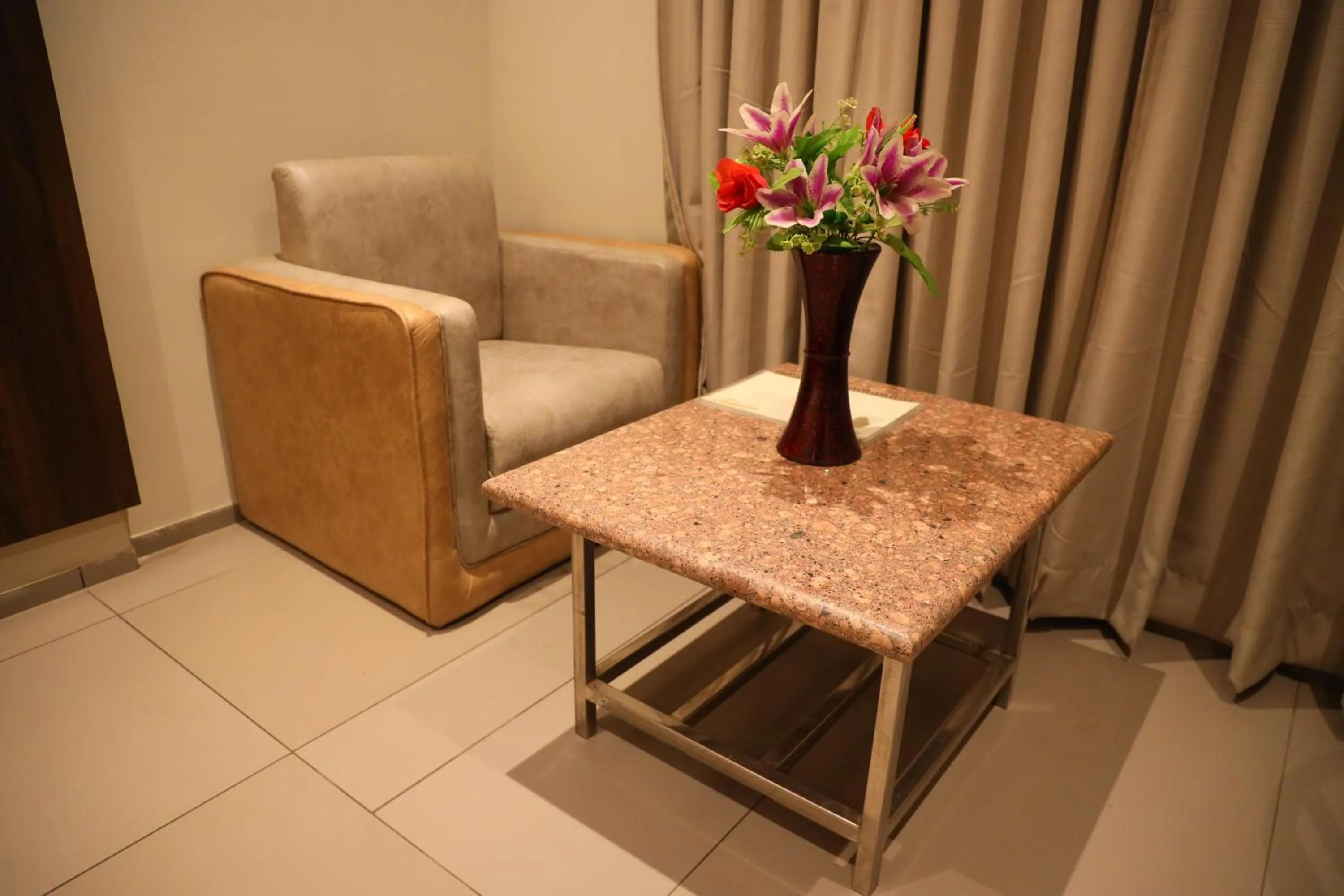 Seating area in The Himalaya Park