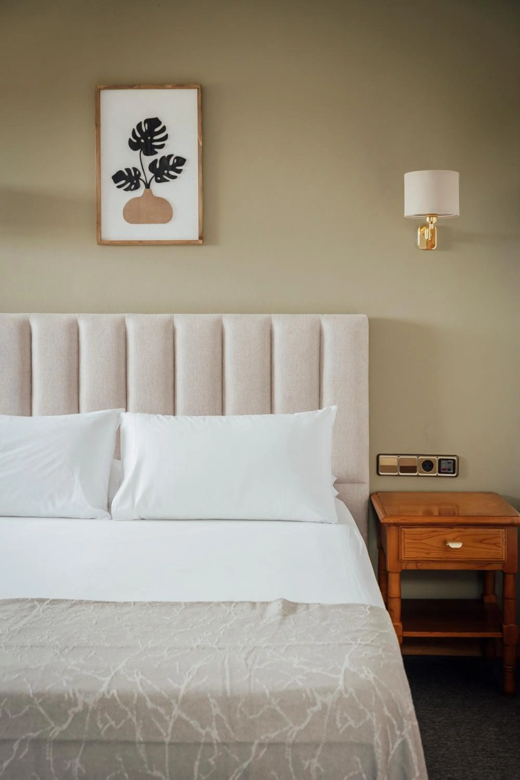 Bed in Hotel San Jorge