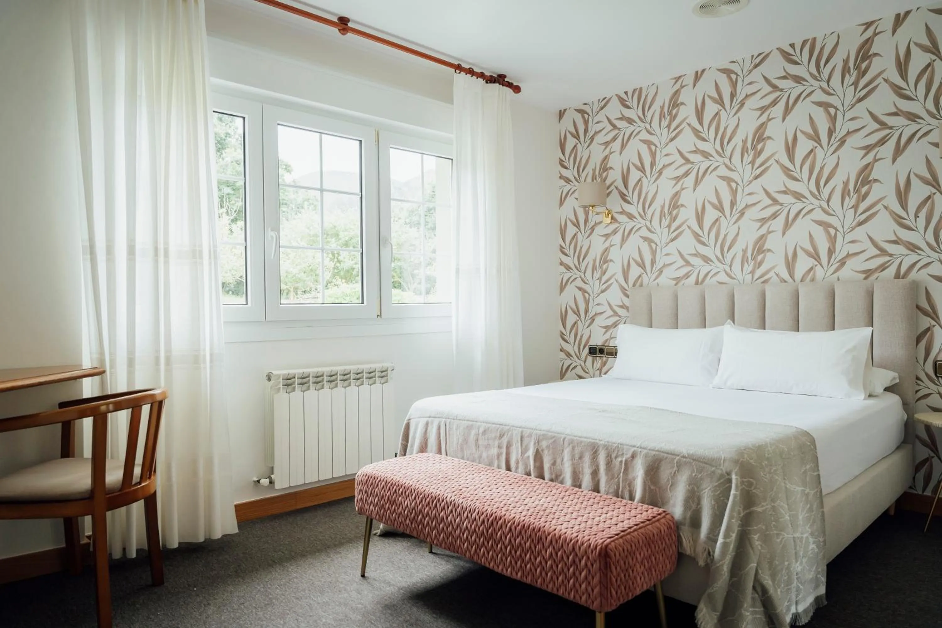 Bed in Hotel San Jorge