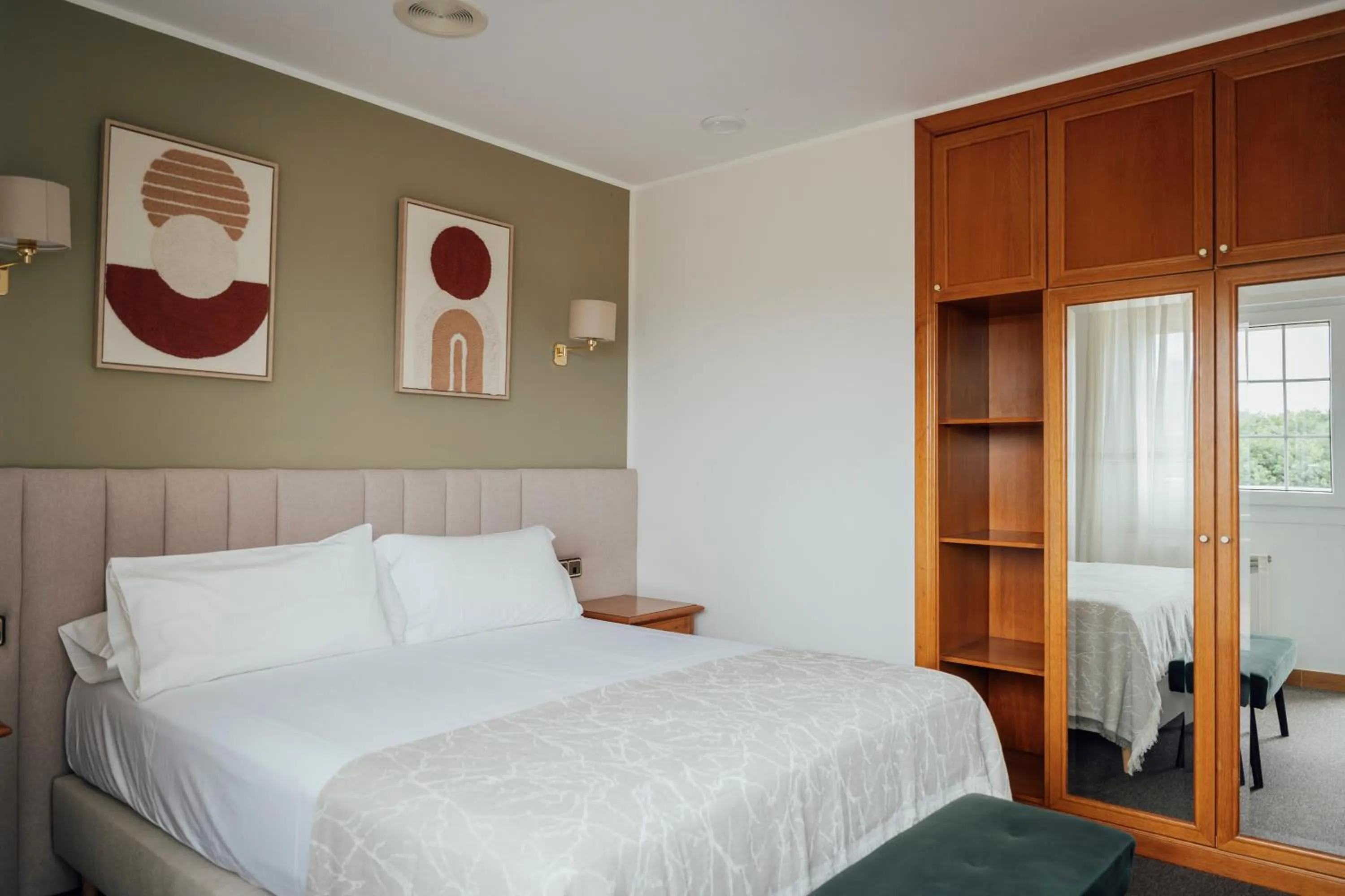 Bed in Hotel San Jorge