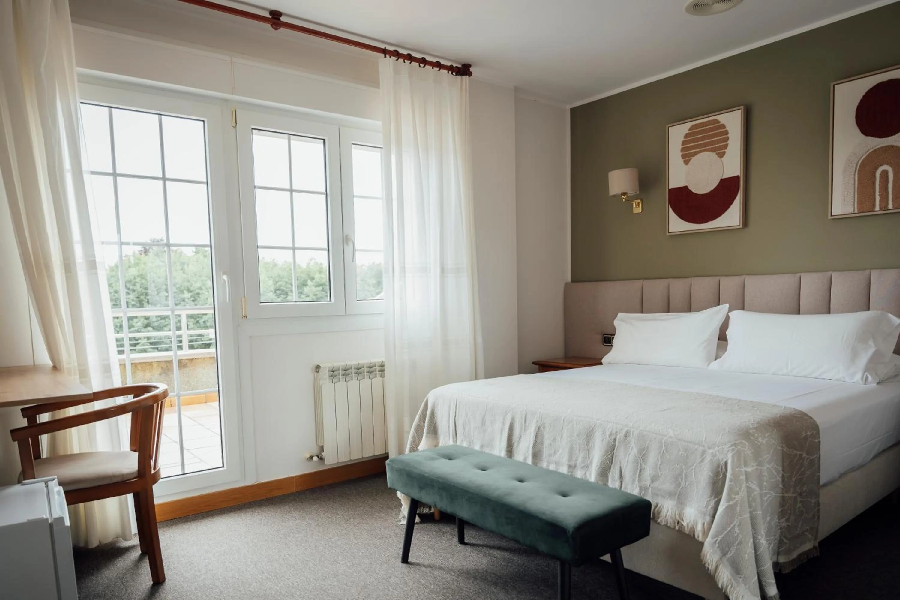 Bed in Hotel San Jorge