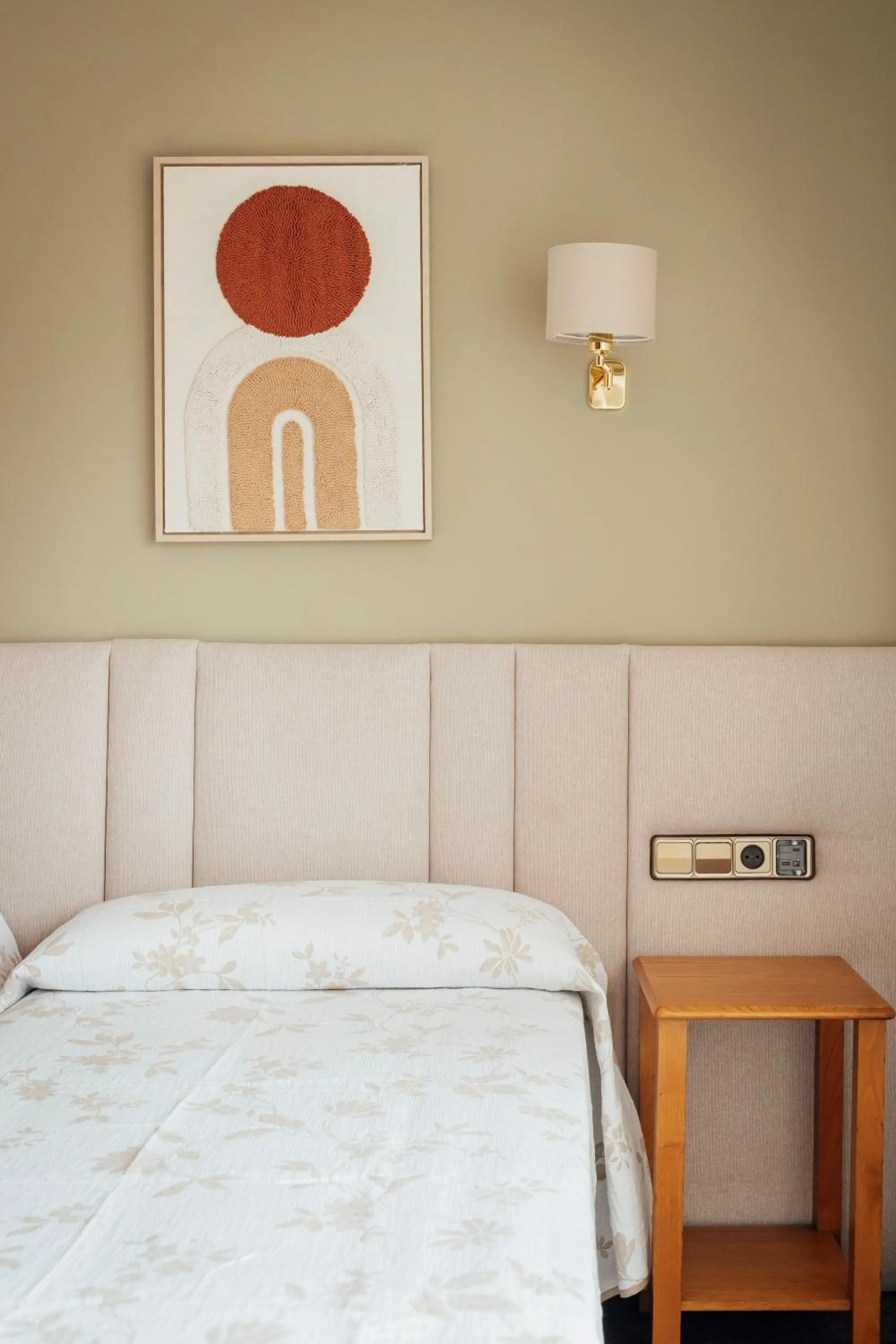 Bed in Hotel San Jorge