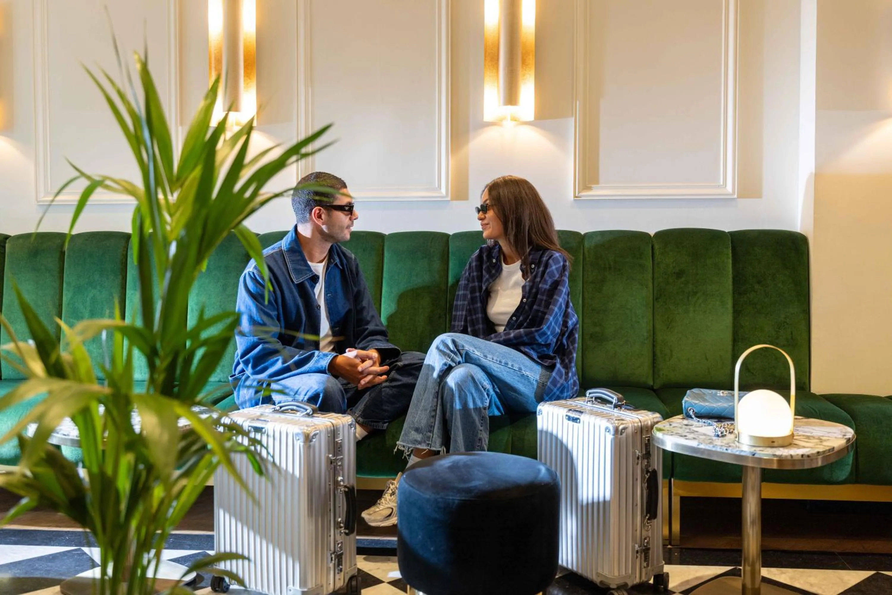 Living room in Hôtel Léna