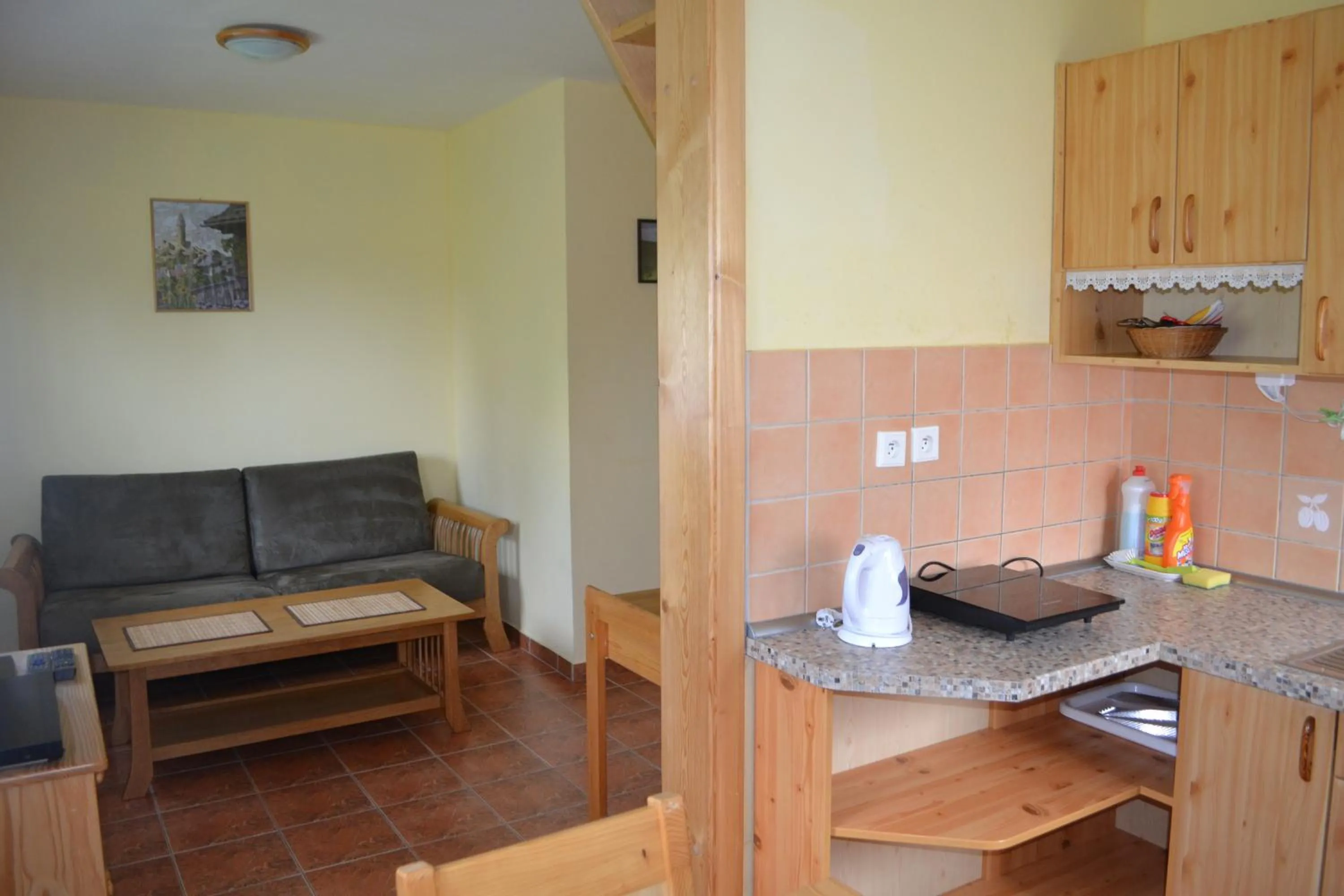 Living room in Chaty pod Knížecí, Trojanovice