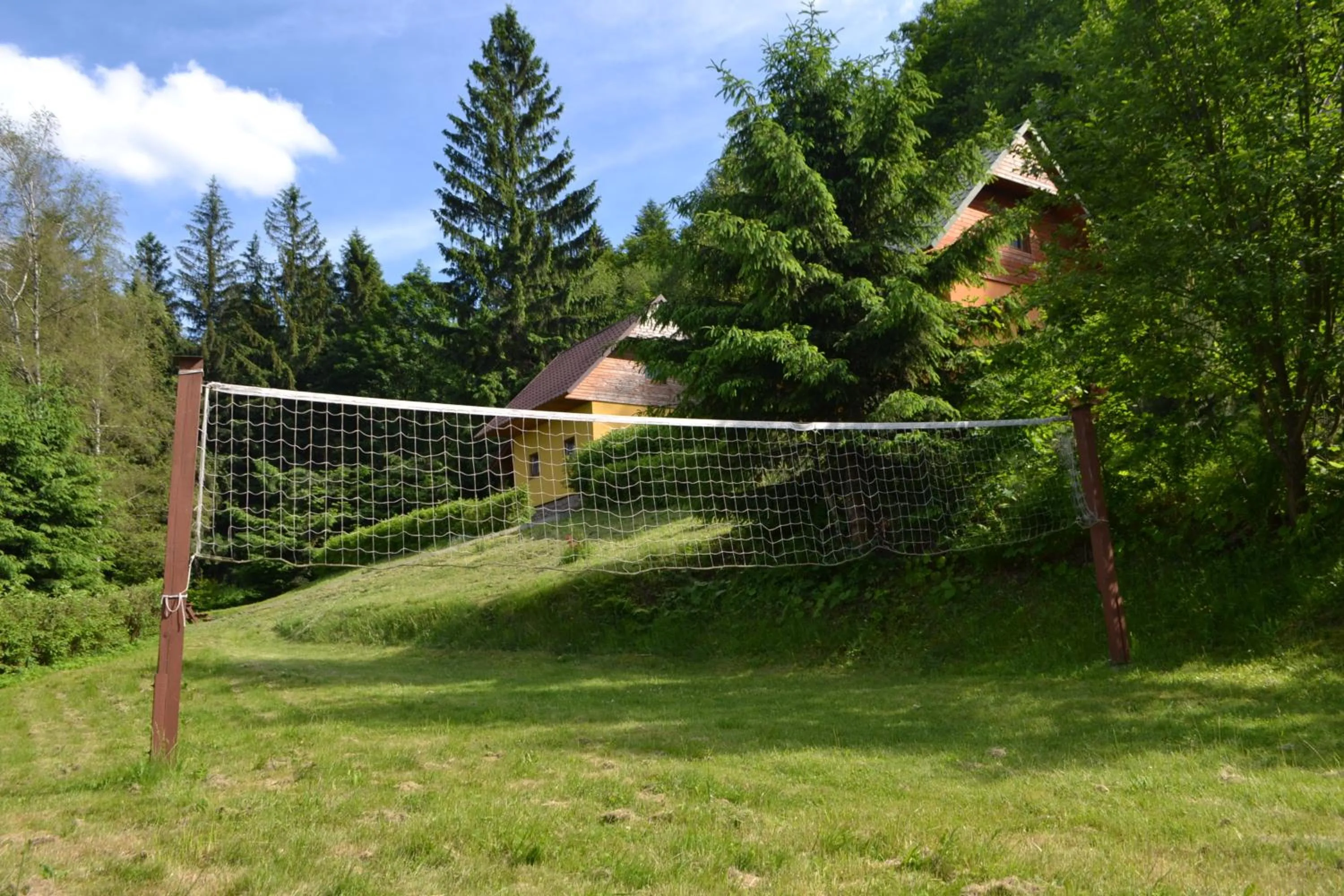 Garden in Chaty pod Knížecí, Trojanovice