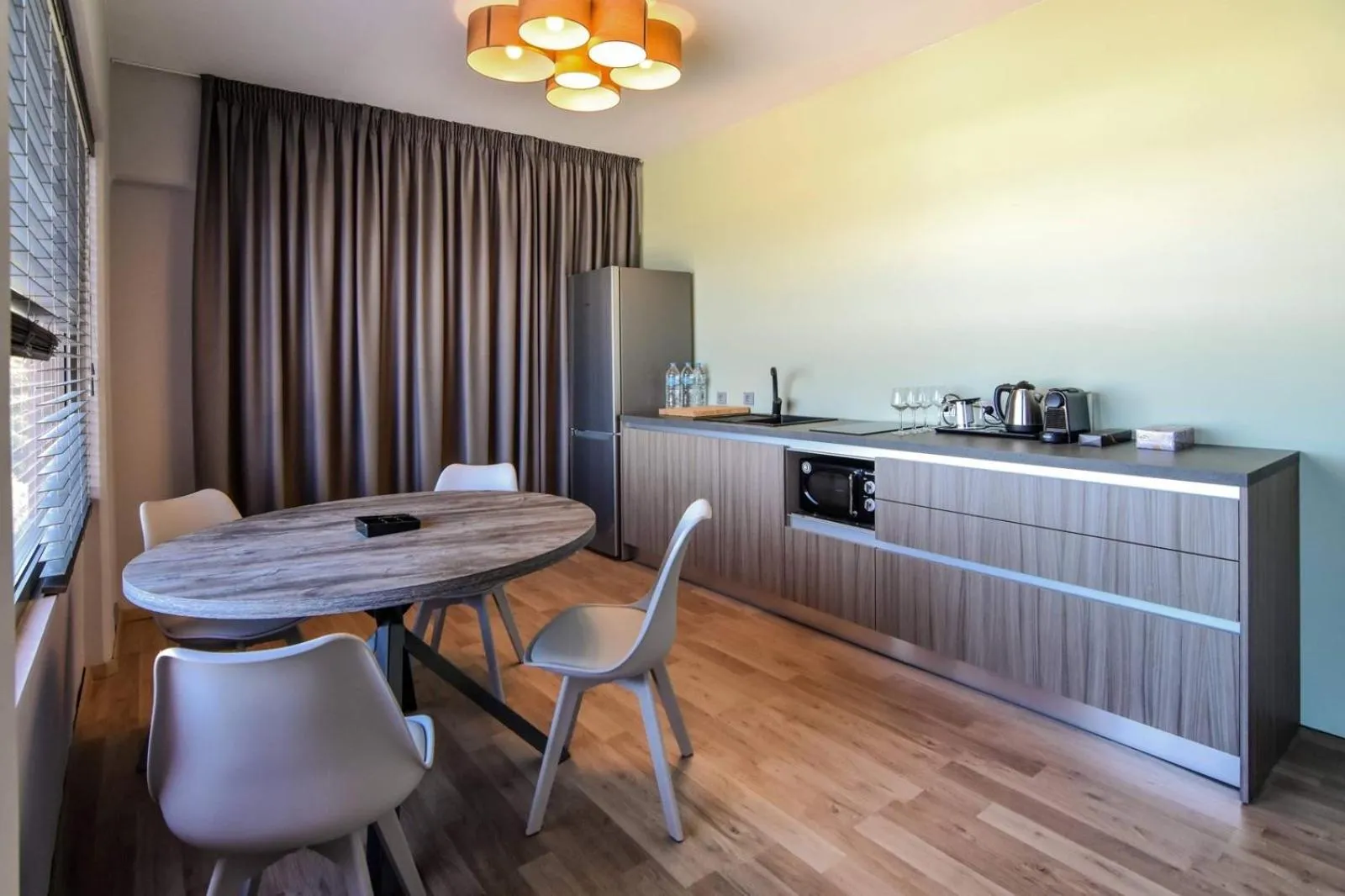 Kitchen or kitchenette in Kresten Palace Hotel