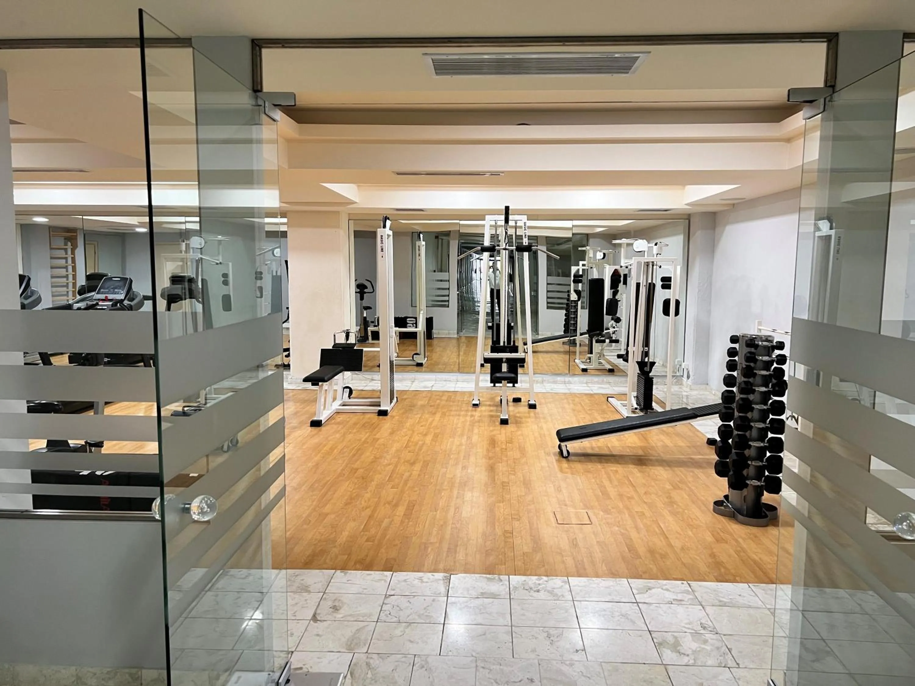 Fitness centre/facilities in Kresten Palace Hotel