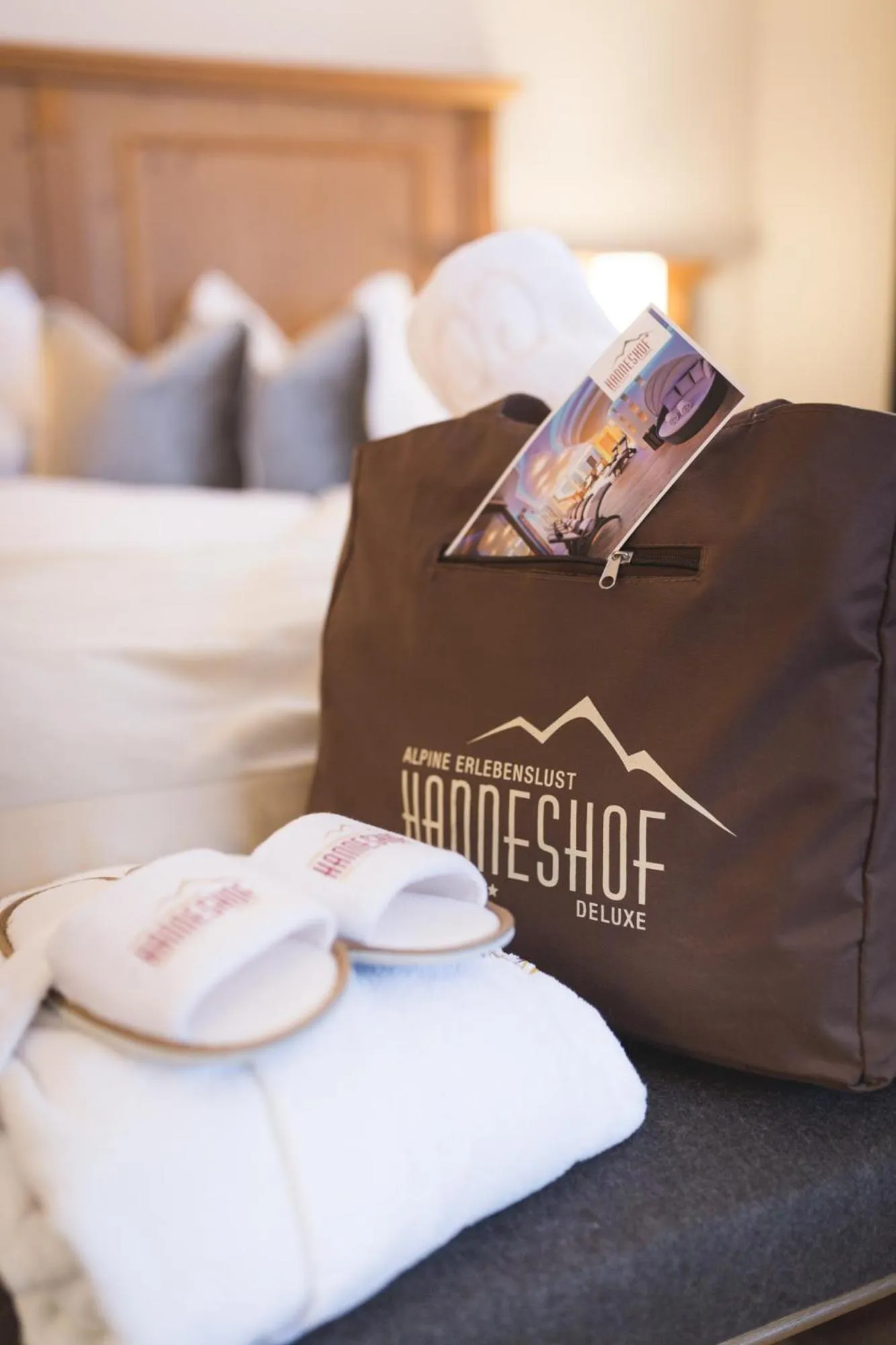 Decorative detail, Bed in Familien- und Wellnesshotel Hanneshof