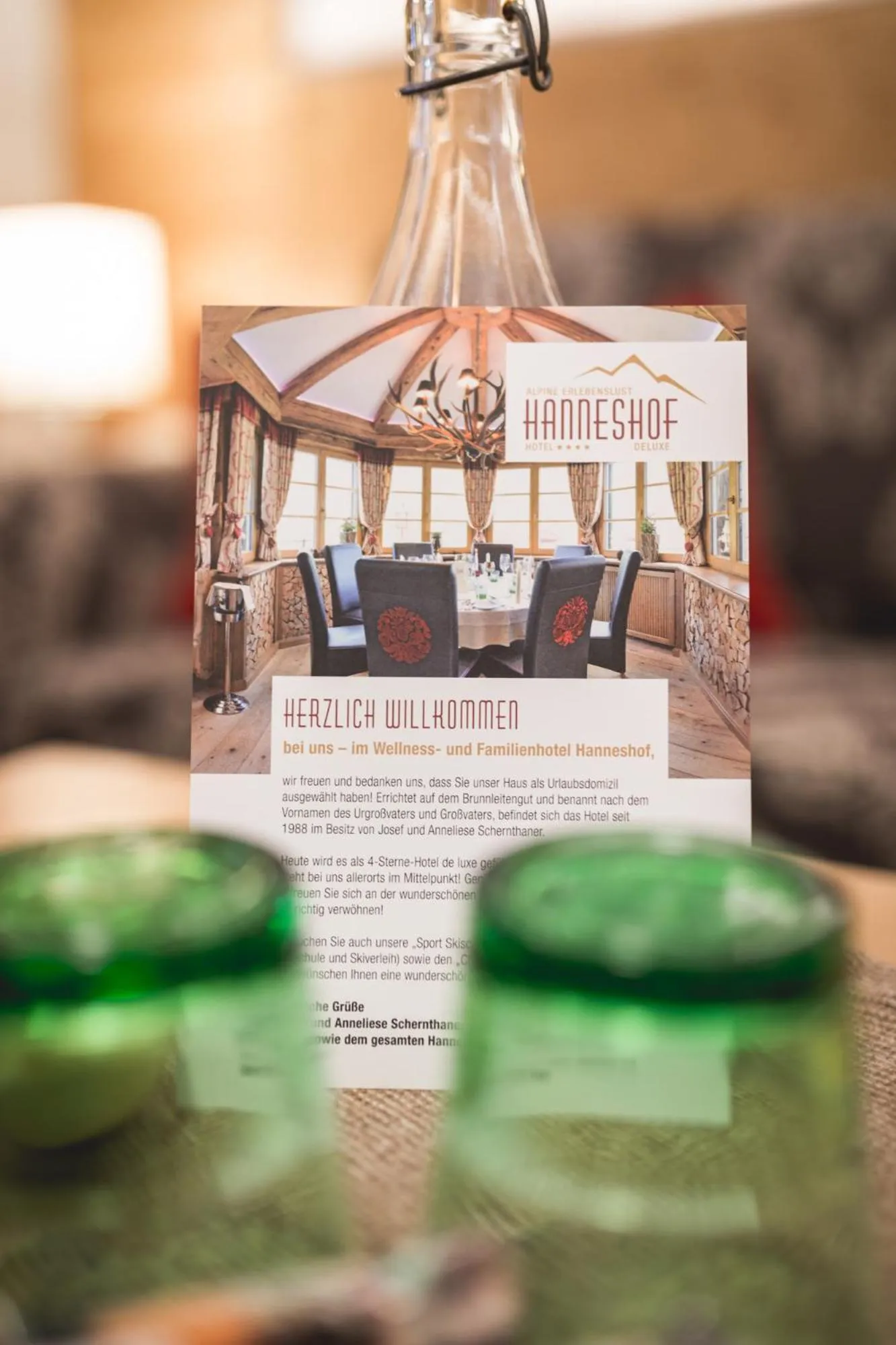 Decorative detail in Familien- und Wellnesshotel Hanneshof