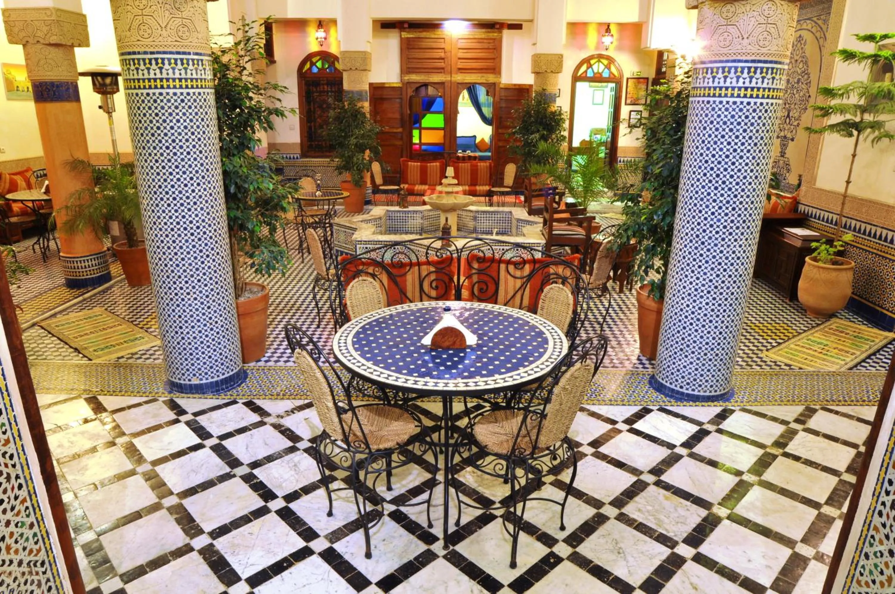 Lobby or reception in Riad Ahlam