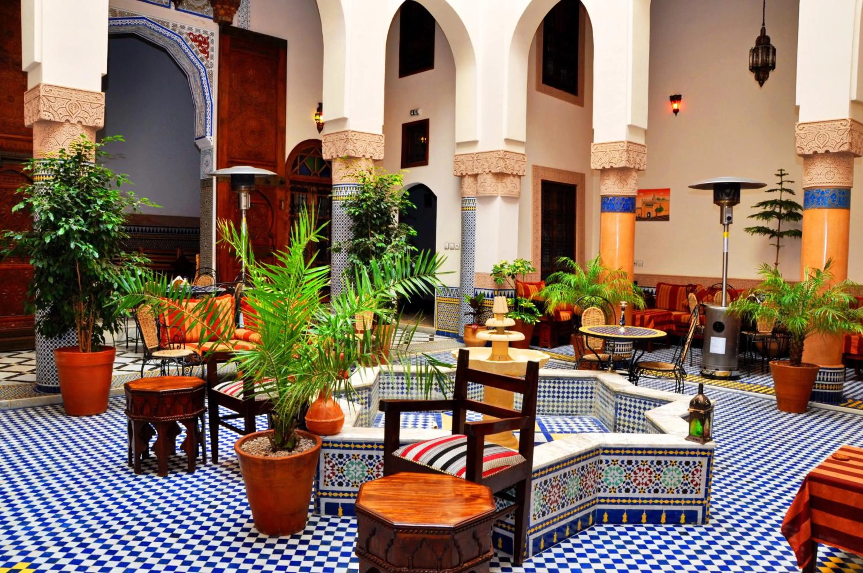 Lobby or reception in Riad Ahlam