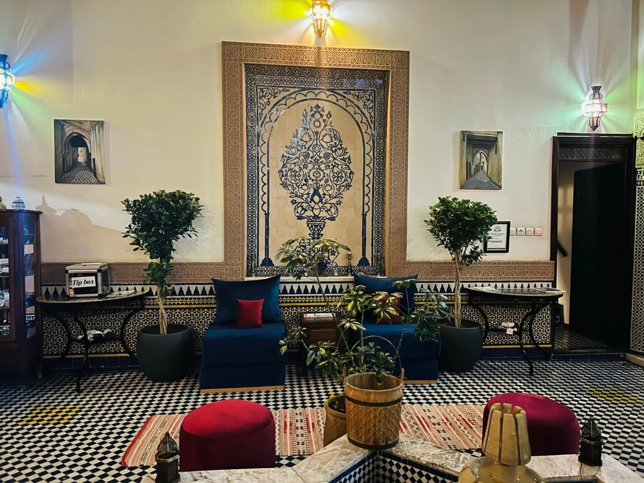 Patio in Riad Ahlam