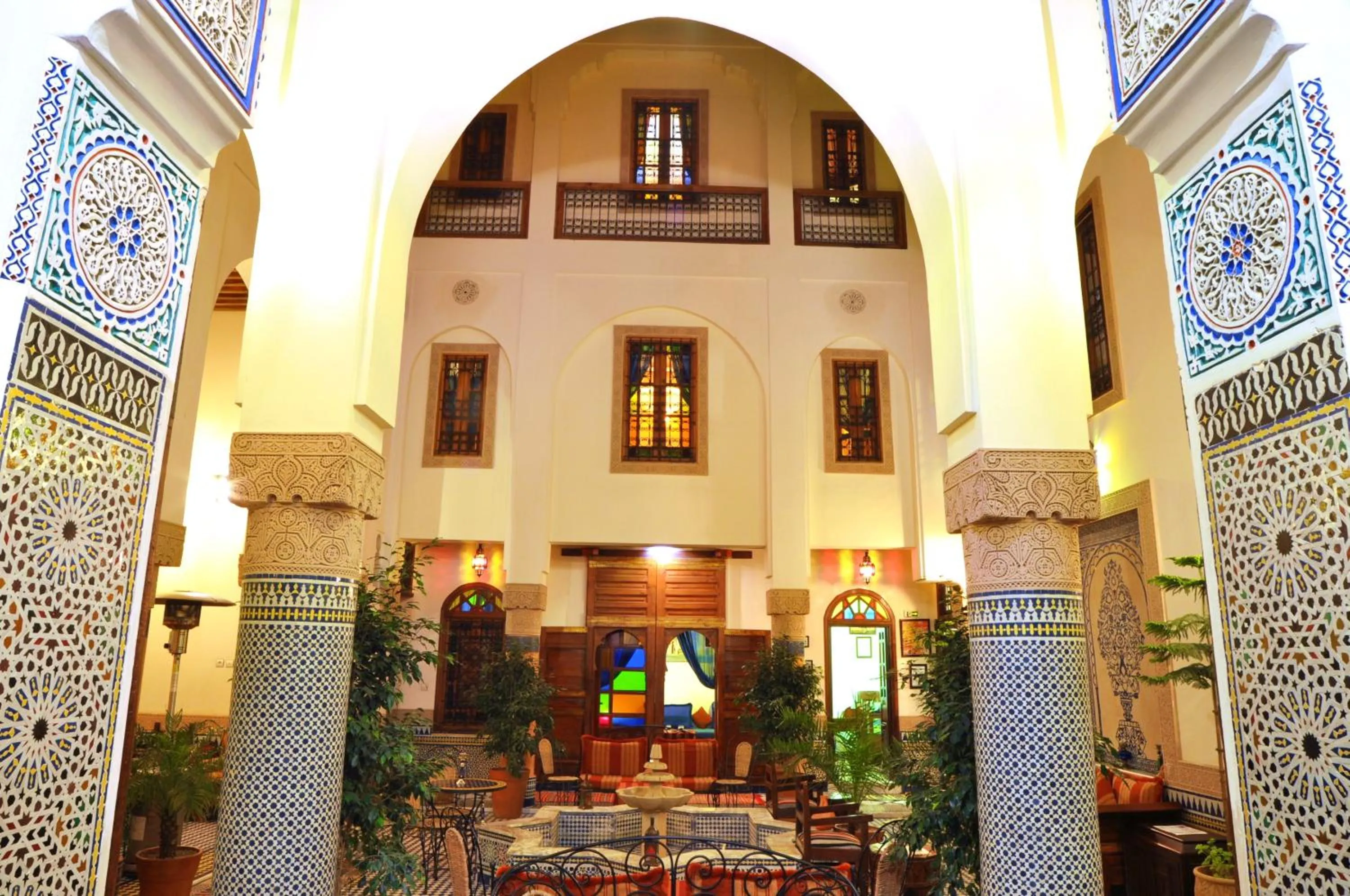 Lobby or reception in Riad Ahlam