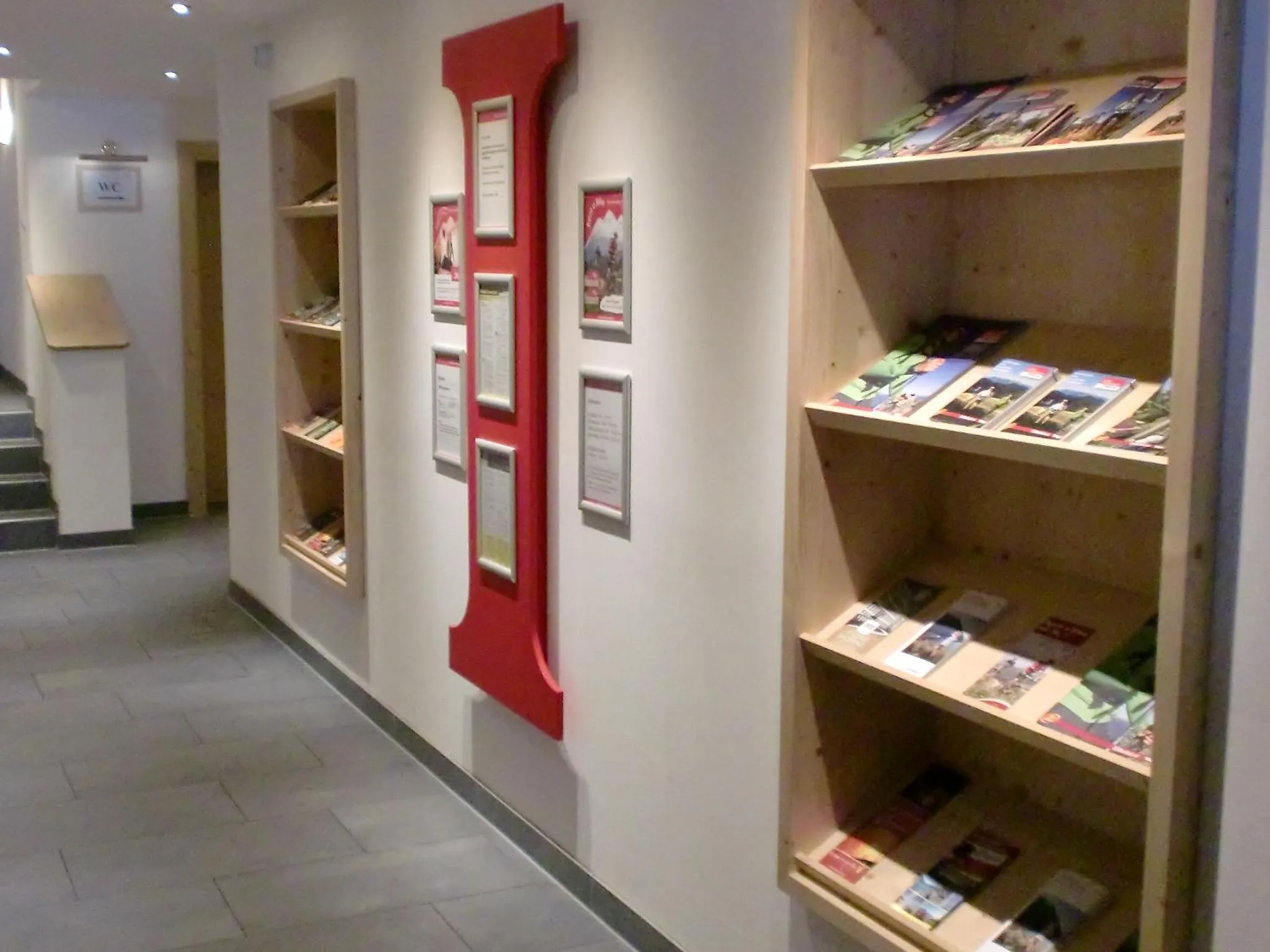 Lobby or reception in first mountain Hotel Zillertal