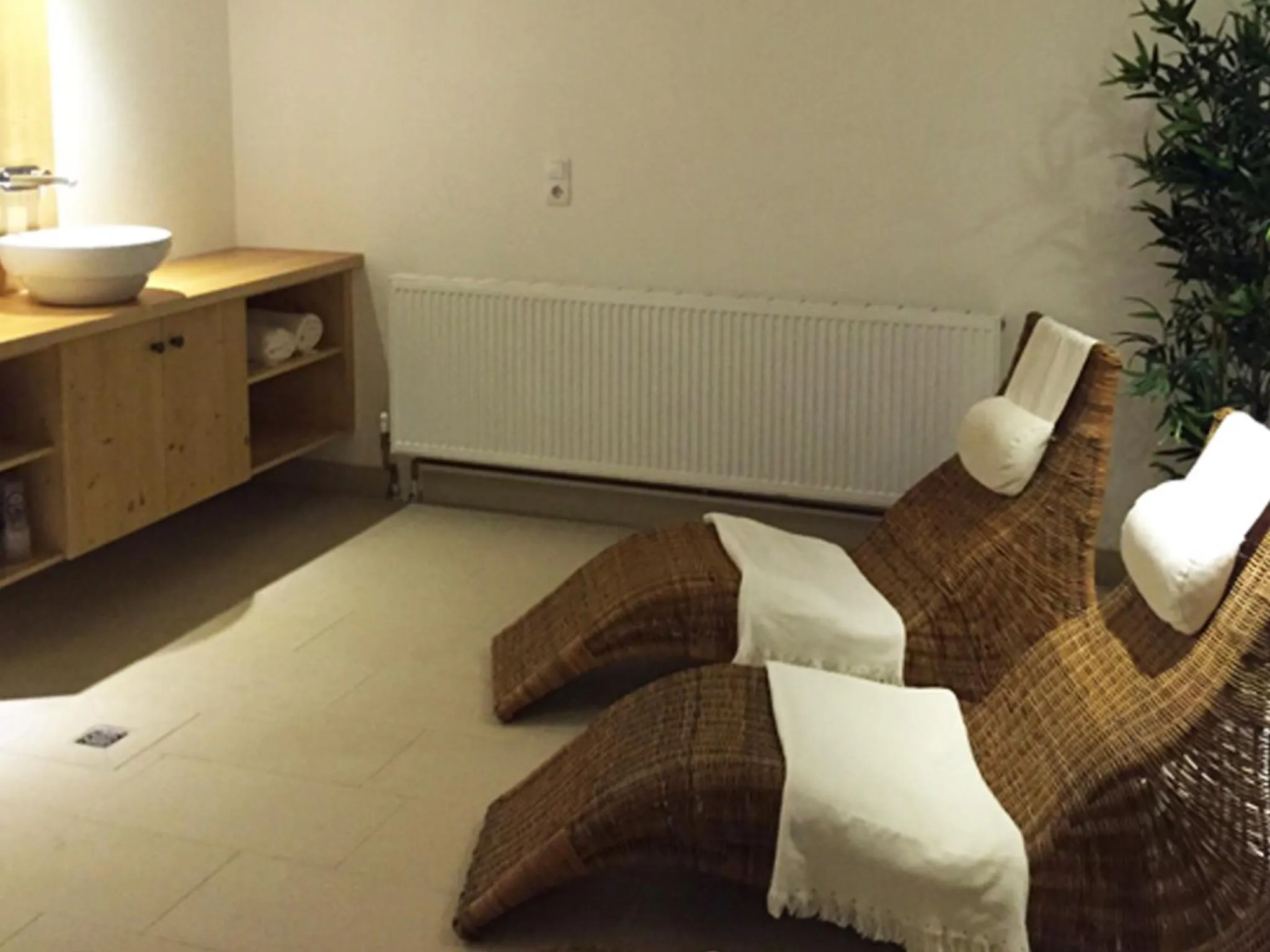 Sauna in first mountain Hotel Zillertal