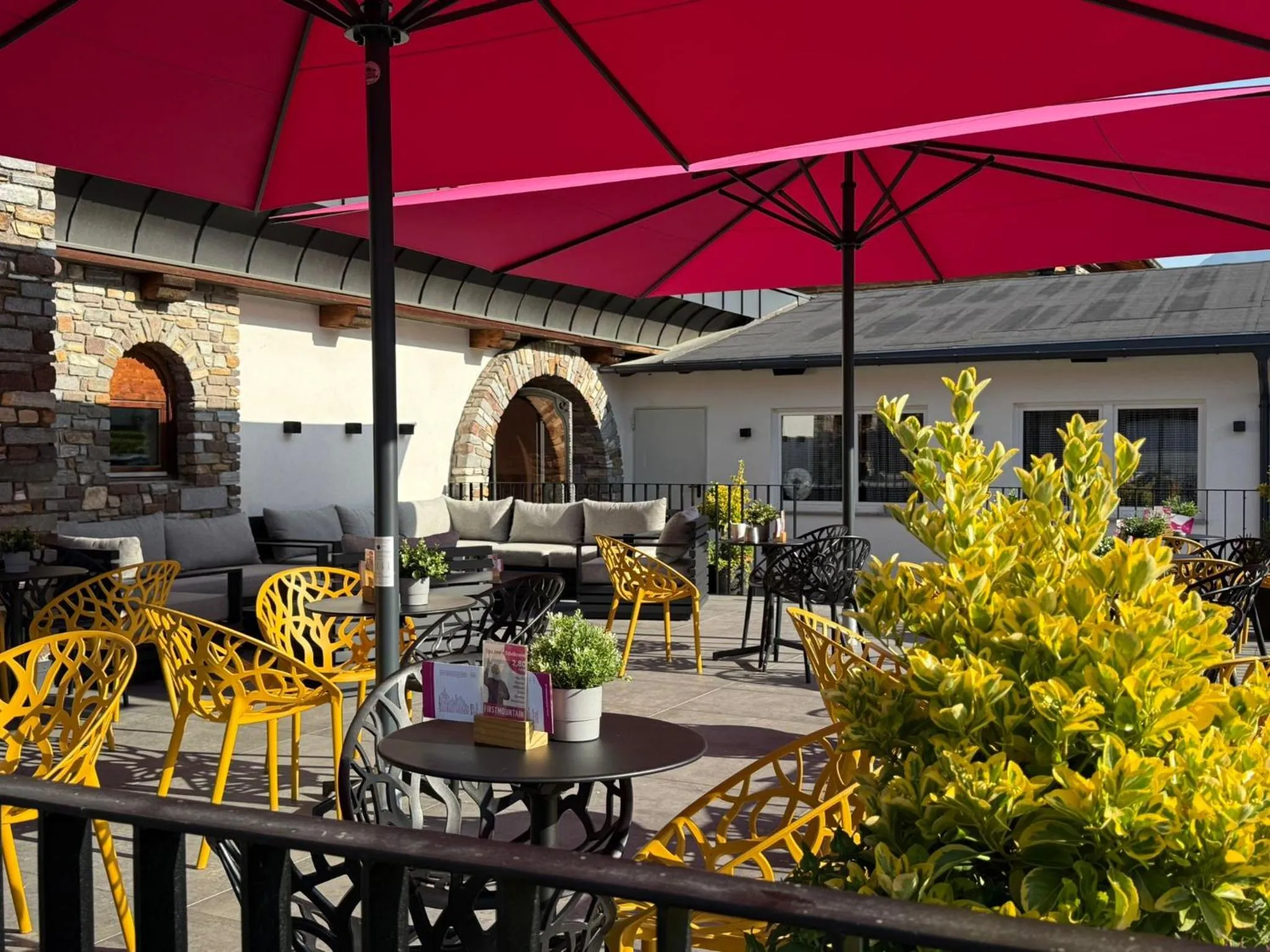 Balcony/Terrace in first mountain Hotel Zillertal