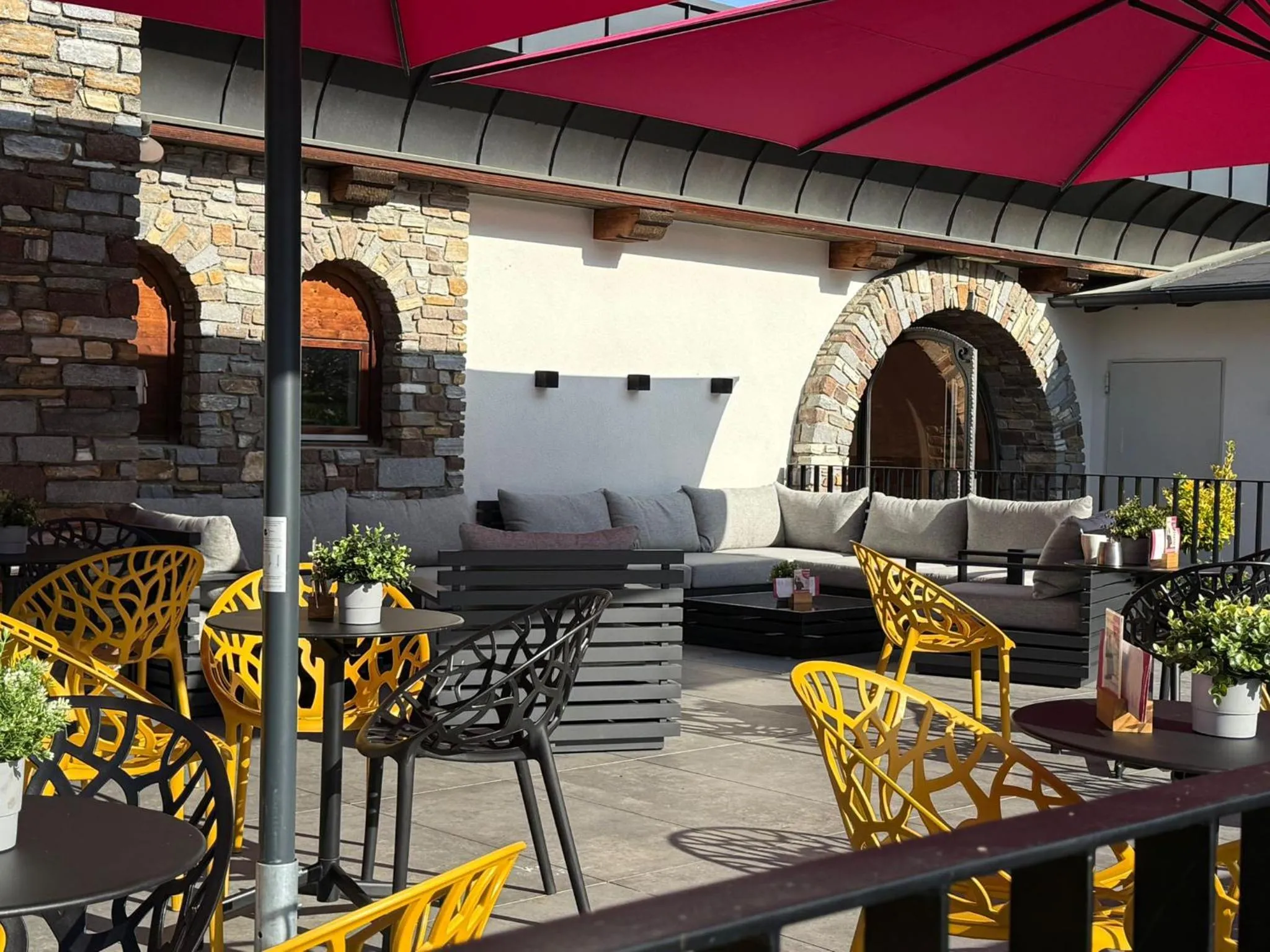 Balcony/Terrace in first mountain Hotel Zillertal