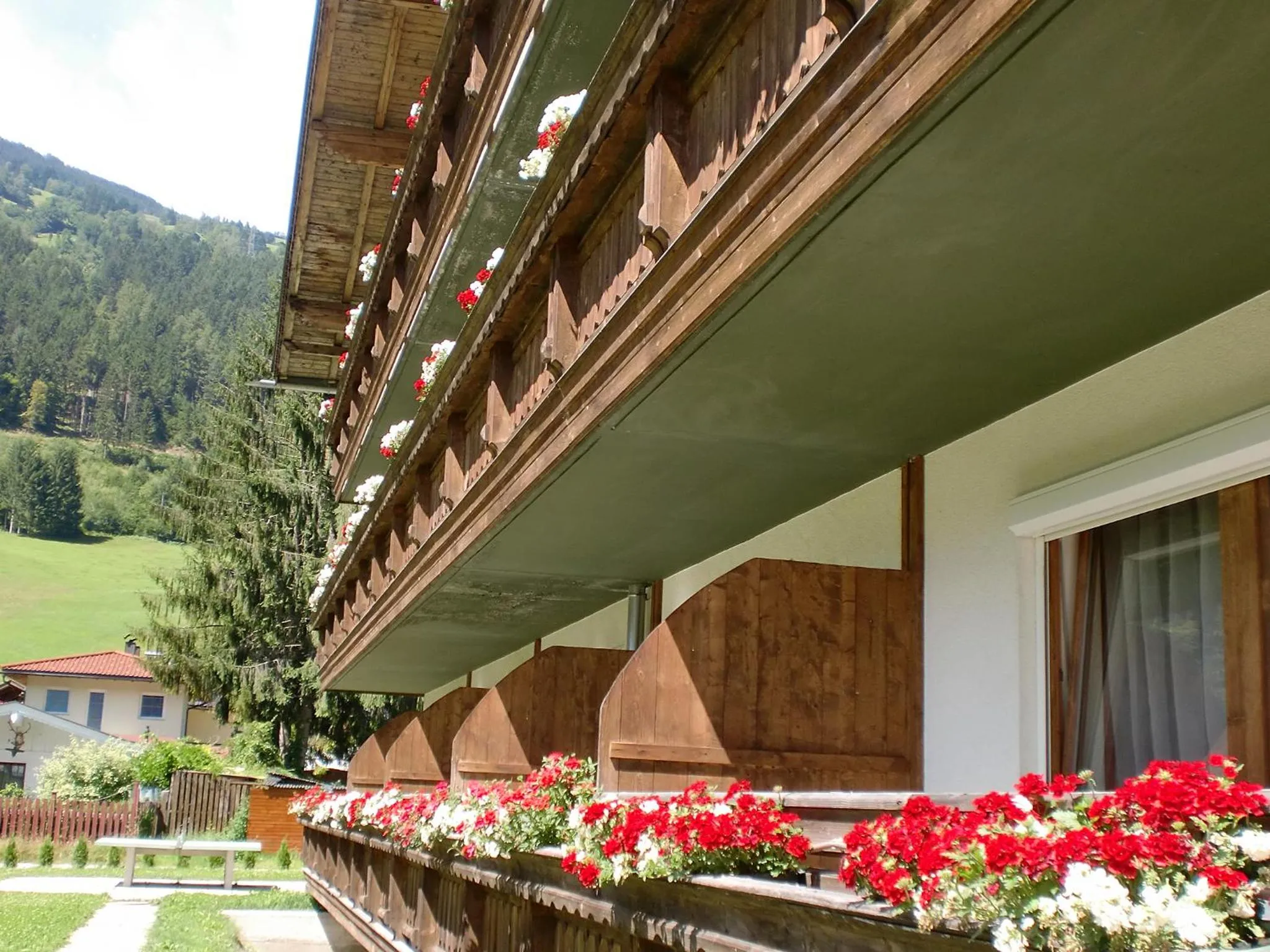 Balcony/Terrace in first mountain Hotel Zillertal