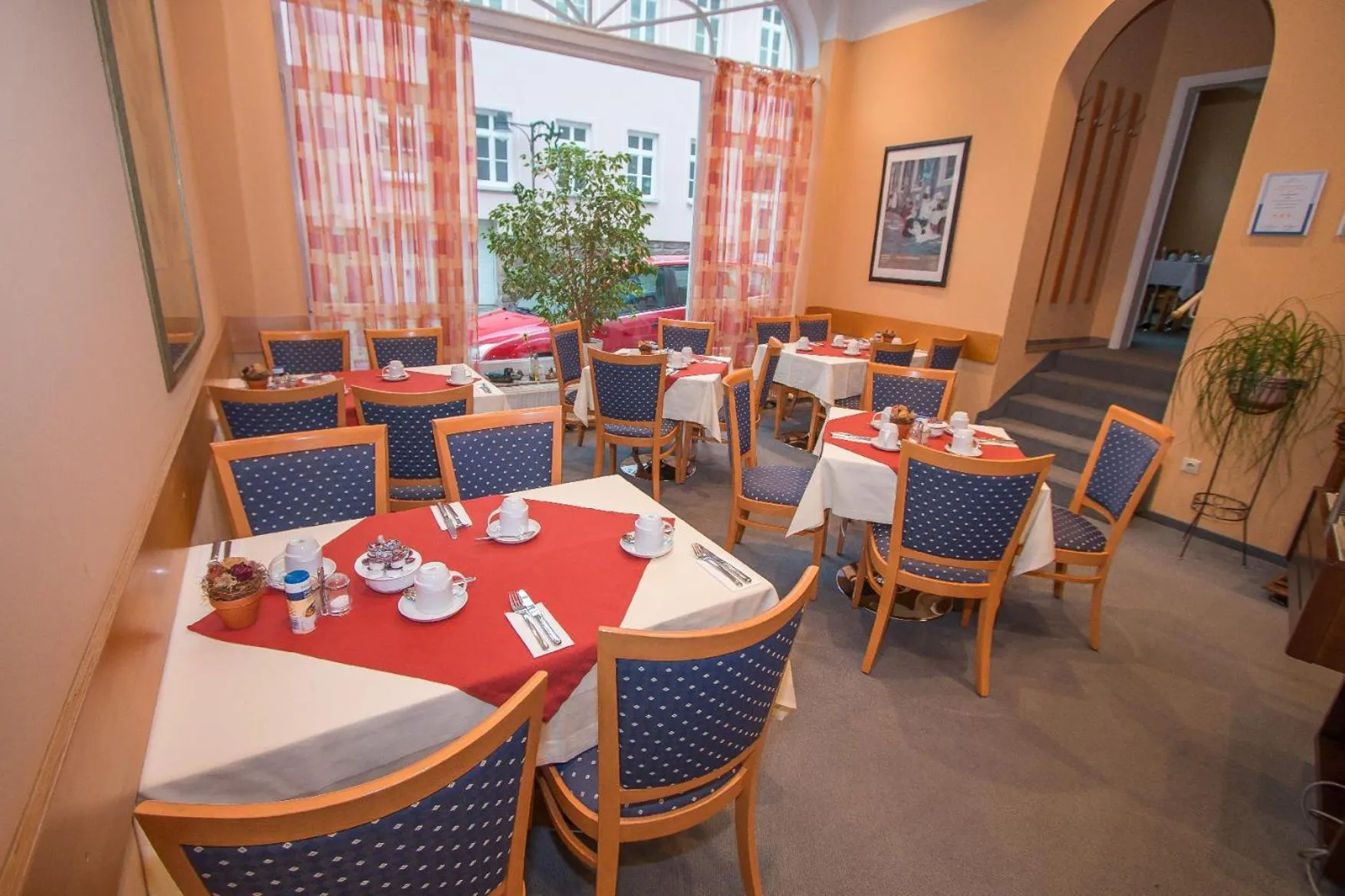 Decorative detail in Hotel Garni am Markt - Businesshotel - Frühstücksbuffet - Fahrradabstellplatz - Hunde willkommen