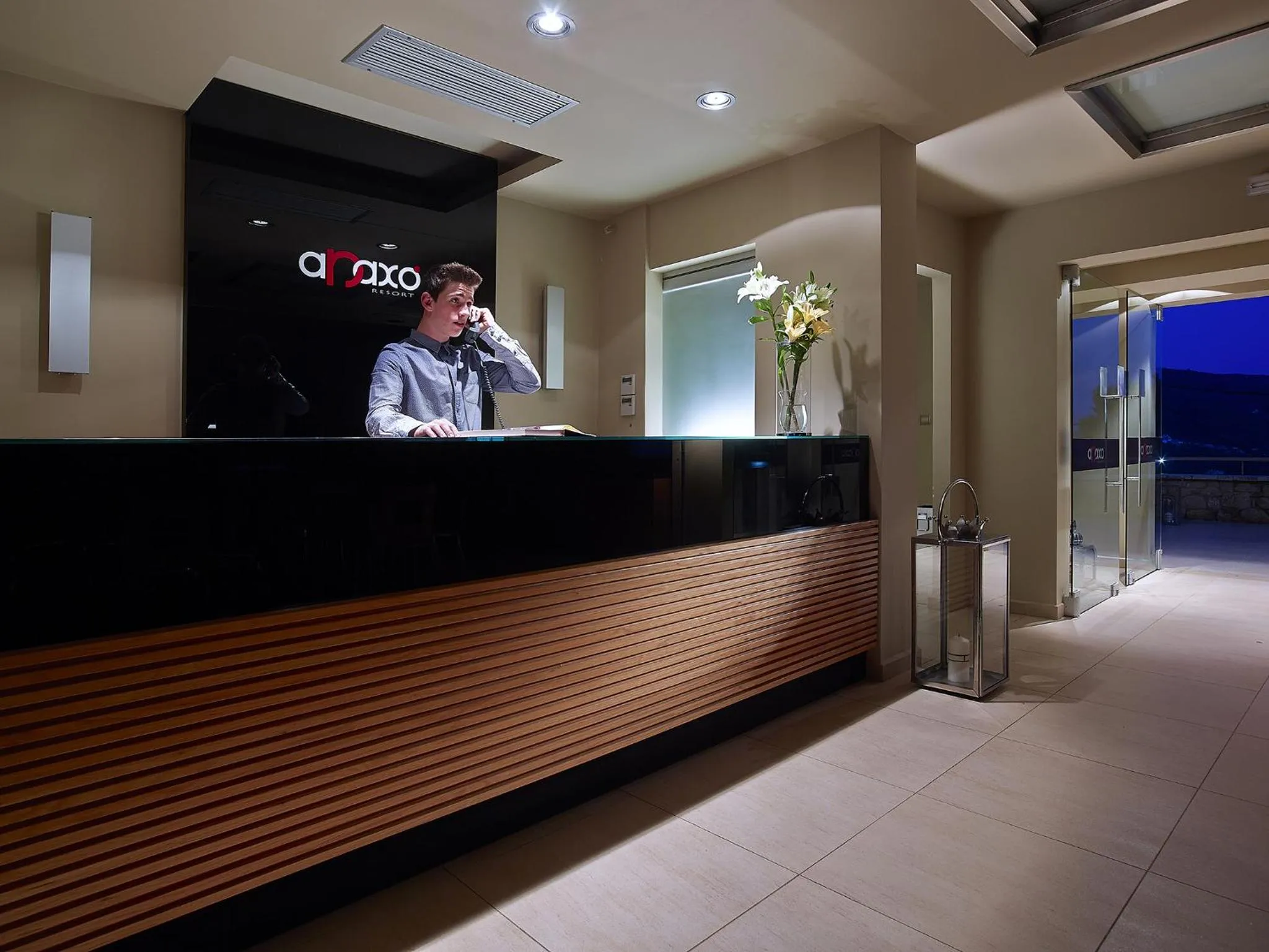 Facade/entrance in Anaxo Resort