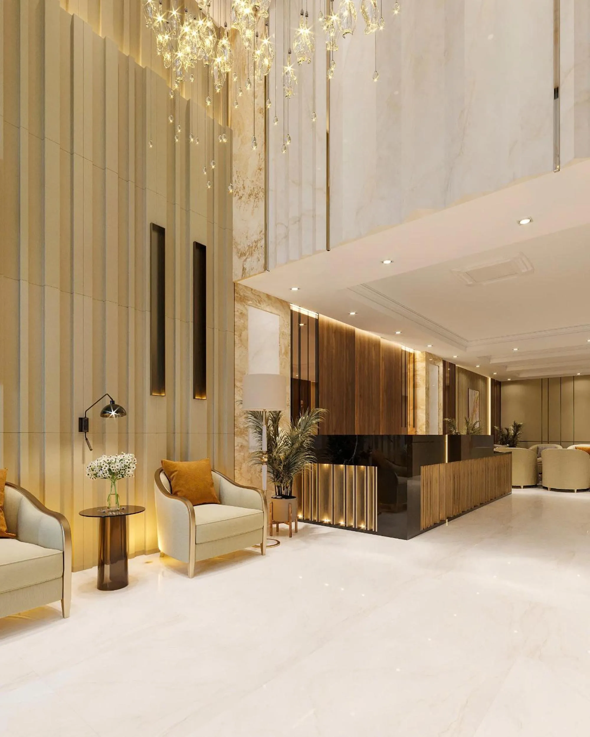 Lobby or reception in Splendid Premium Hotel