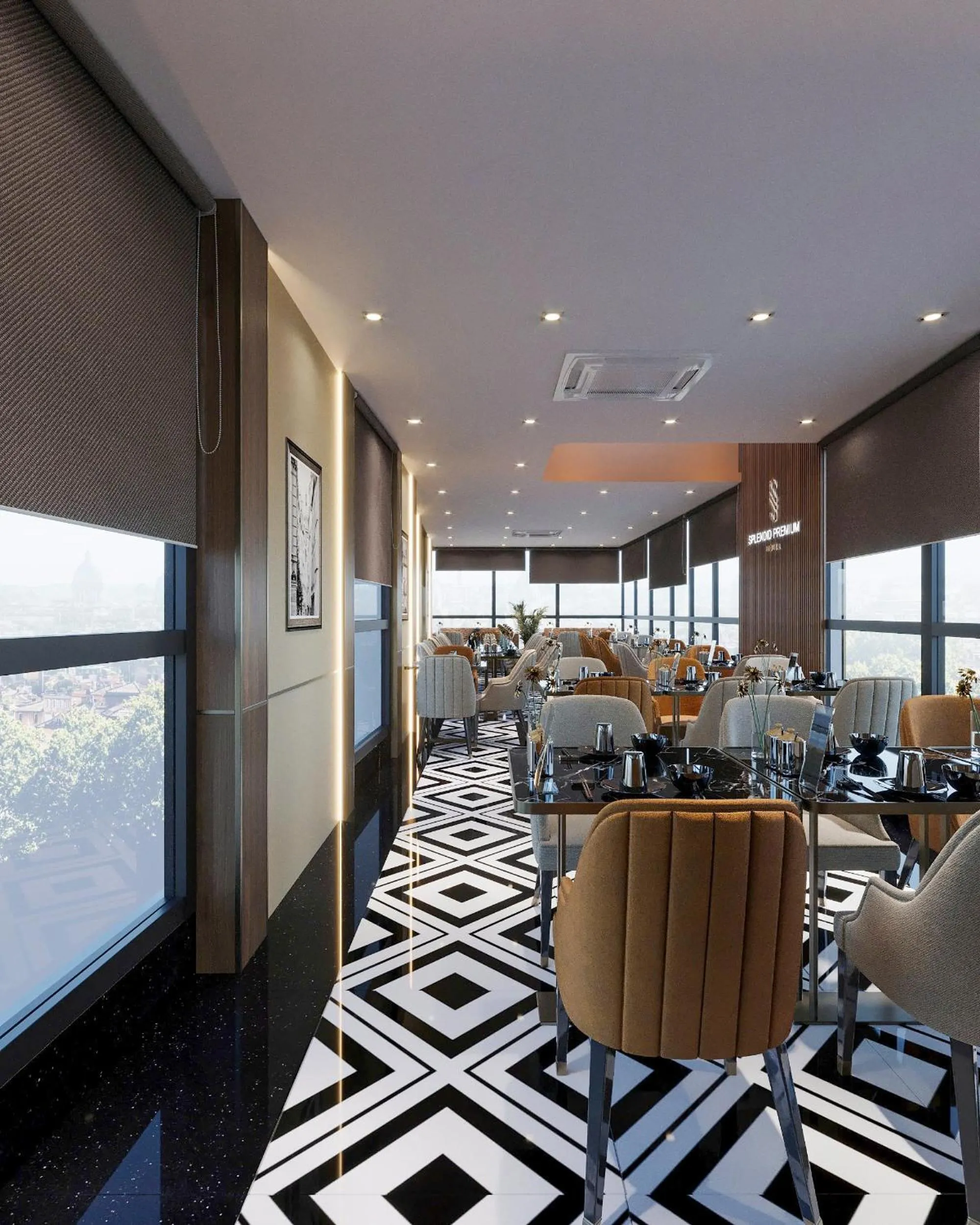 Restaurant/places to eat in Splendid Premium Hotel