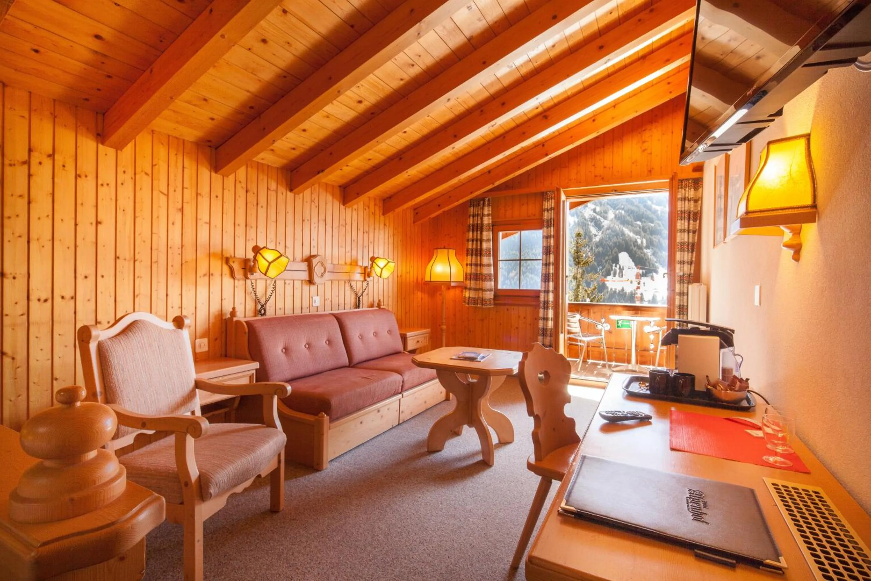 Living room in Alpenhof