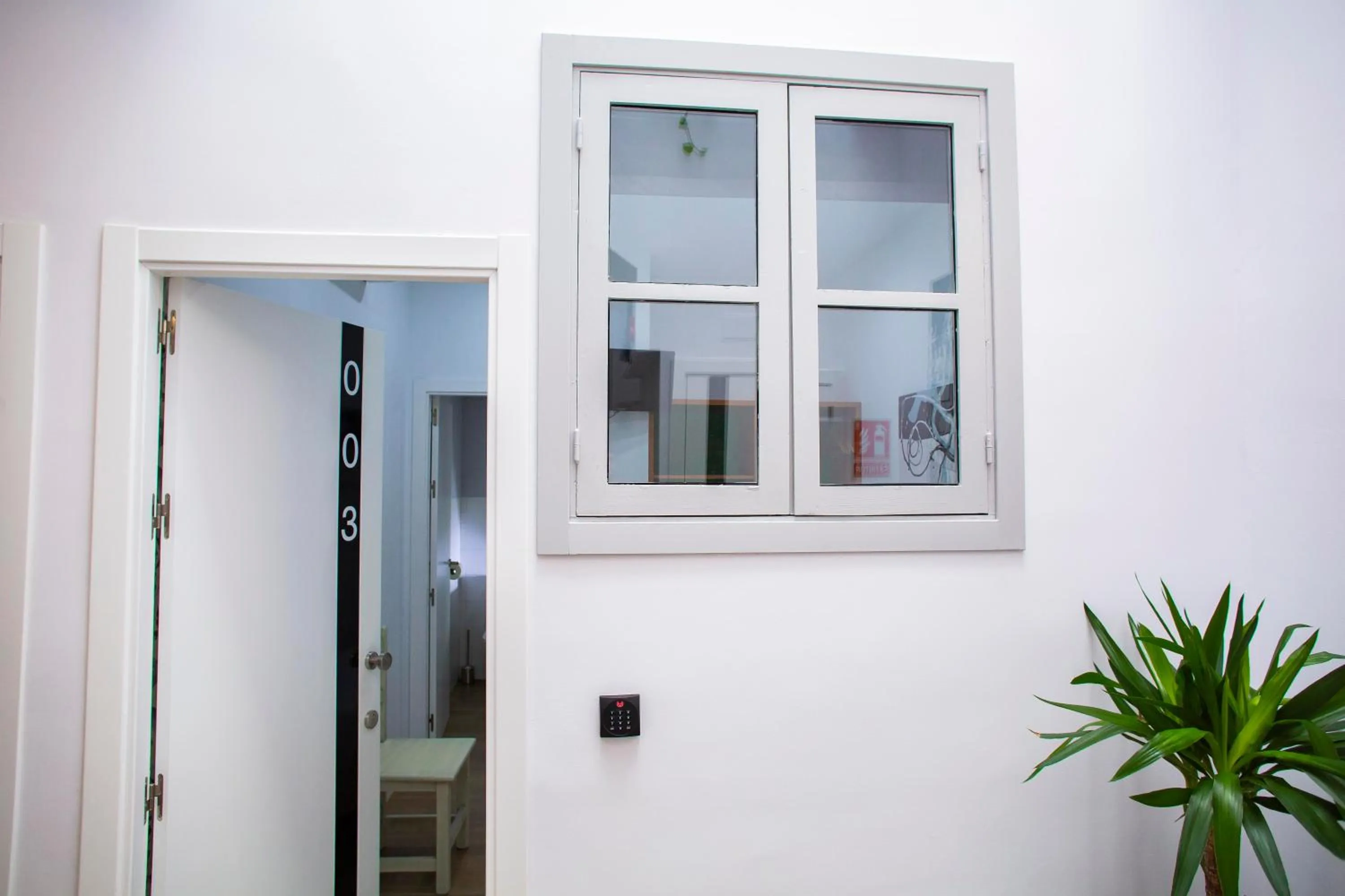 Lobby or reception in Hostal San Francisco