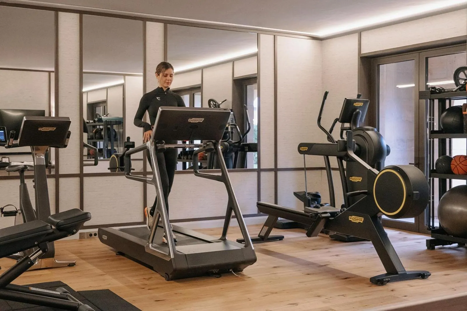 Fitness centre/facilities in Villa Maïa