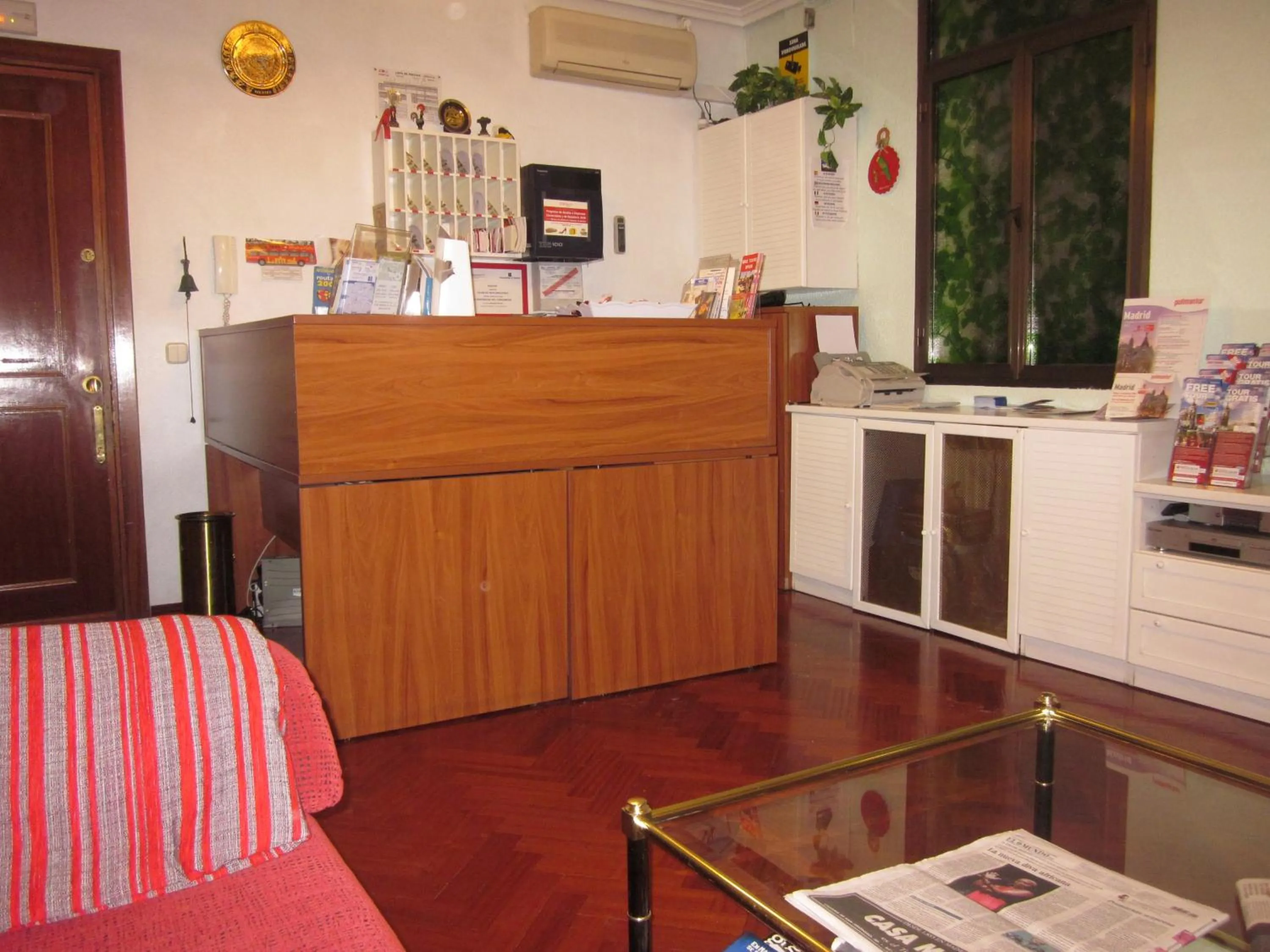 Lobby or reception in Hostal Esmeralda