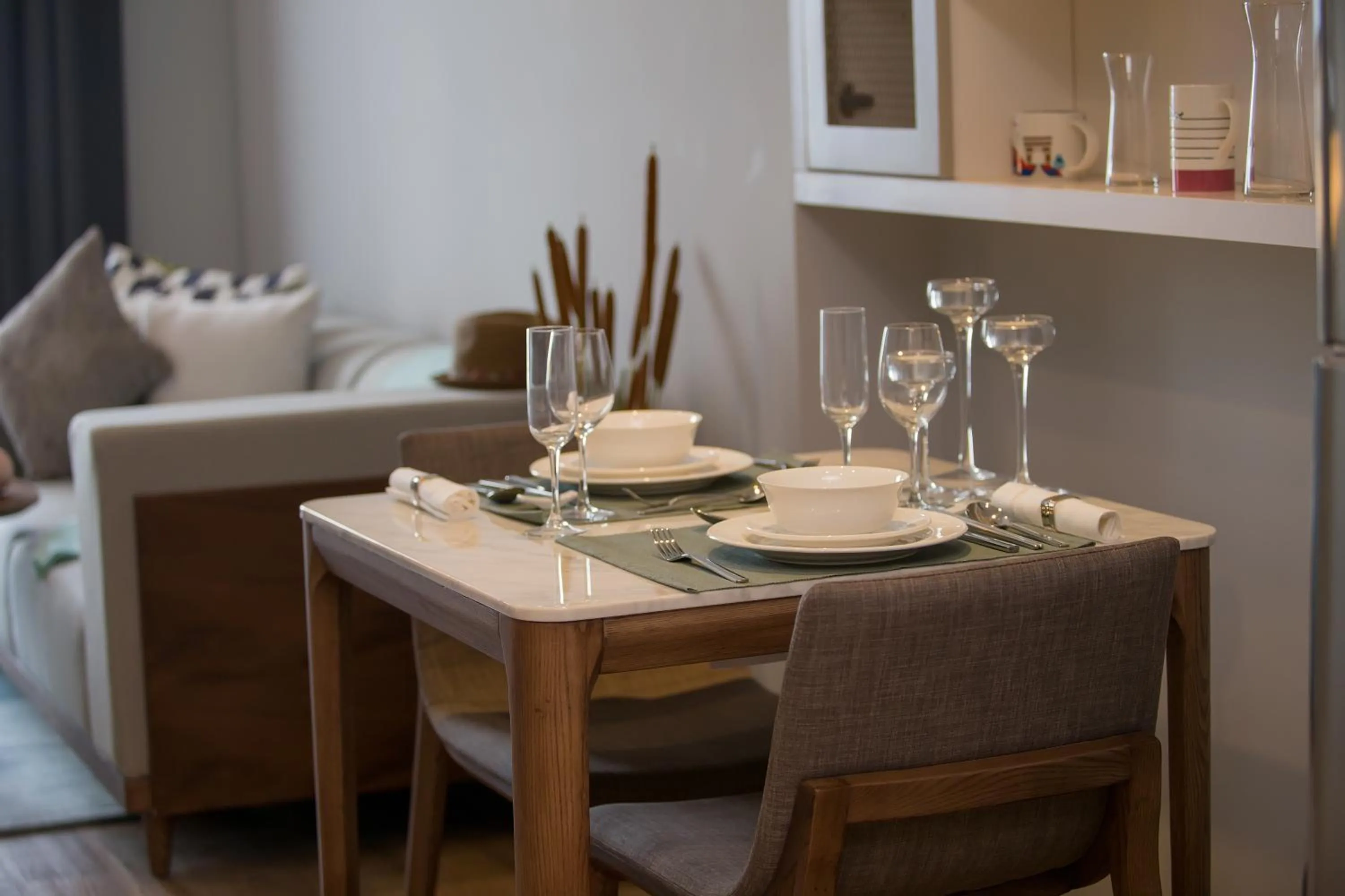 Dining area in Oakwood Hotel & Residence Sri Racha