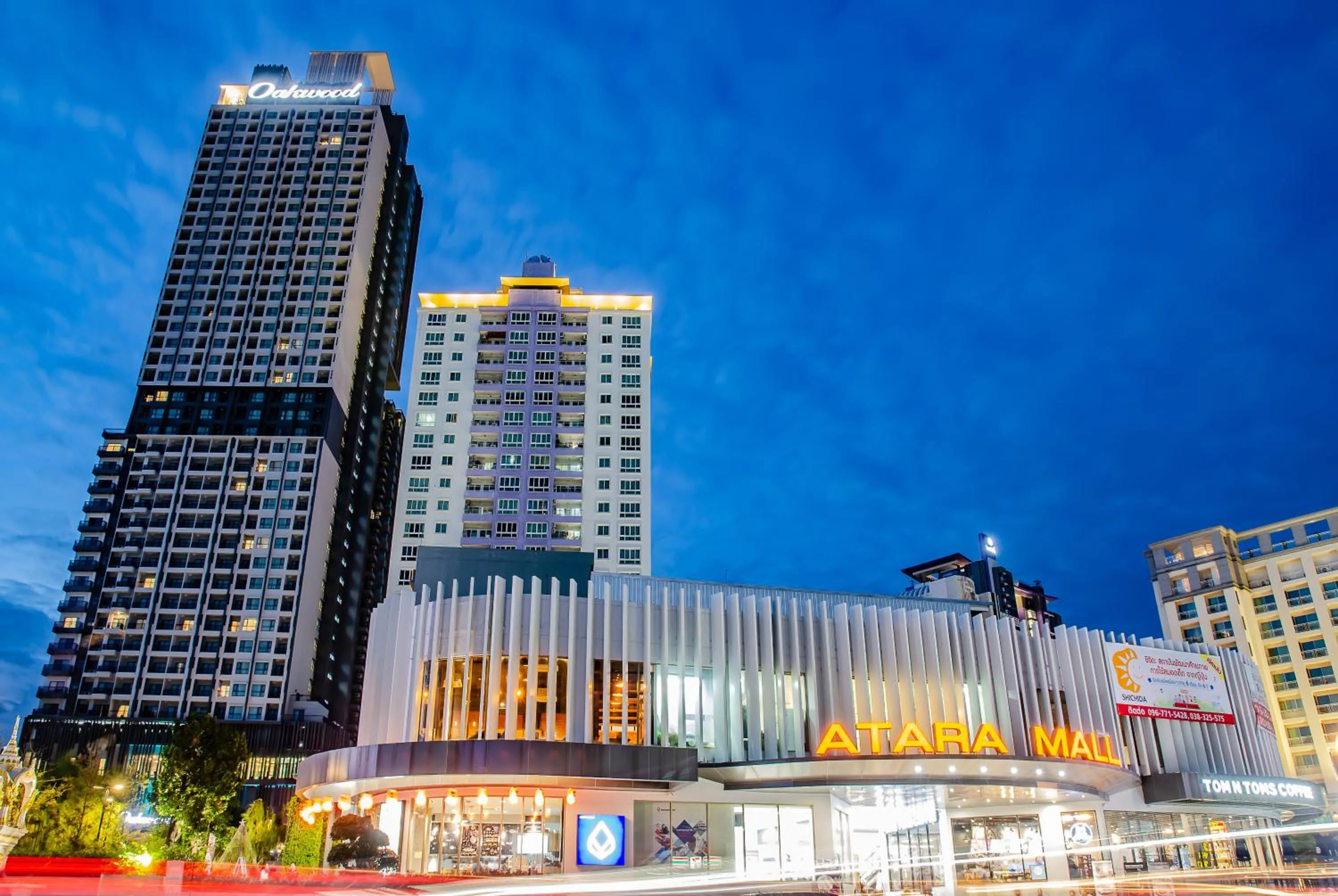 Bird's eye view in Oakwood Hotel & Residence Sri Racha