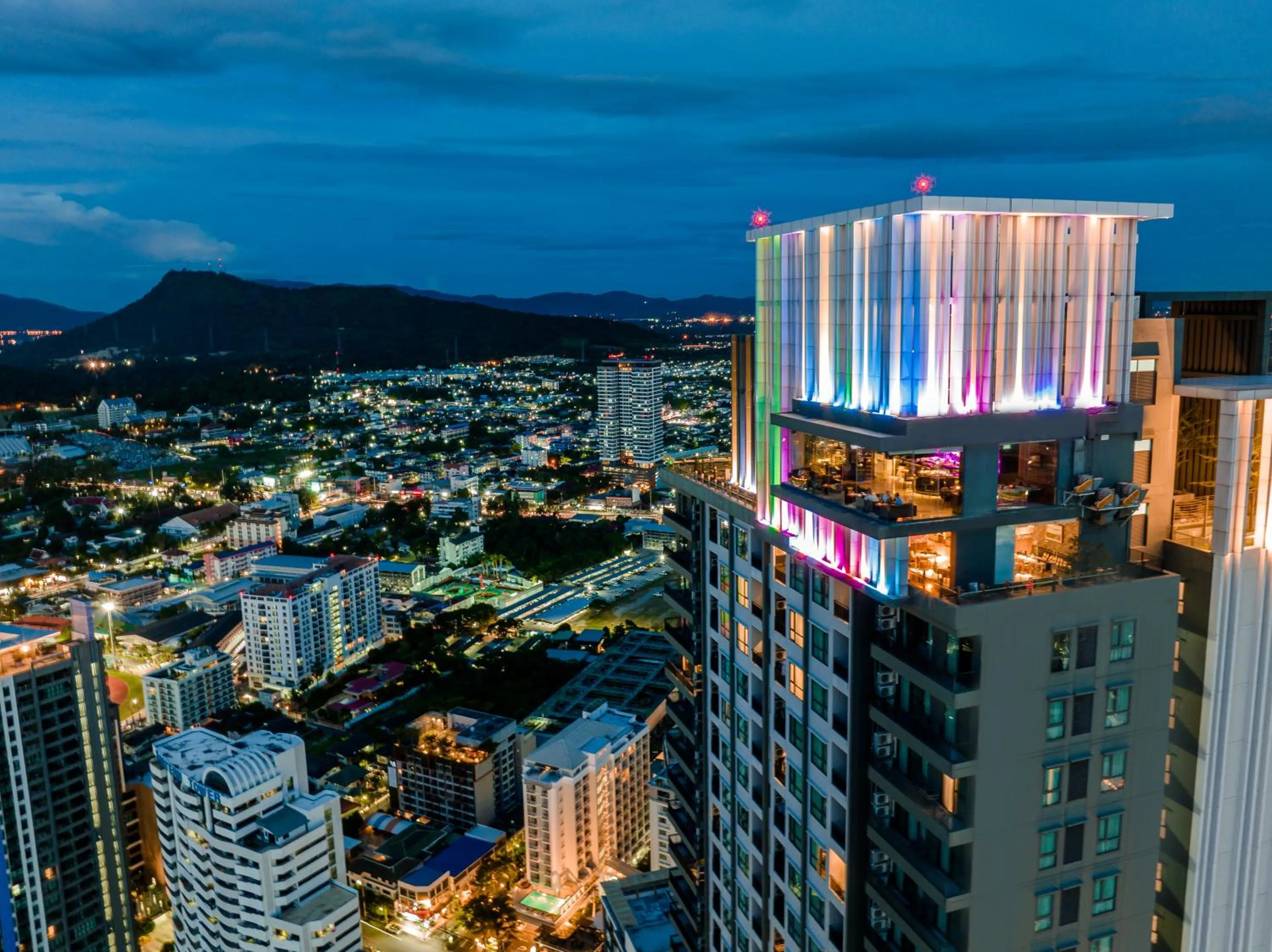 Property building in Oakwood Hotel & Residence Sri Racha