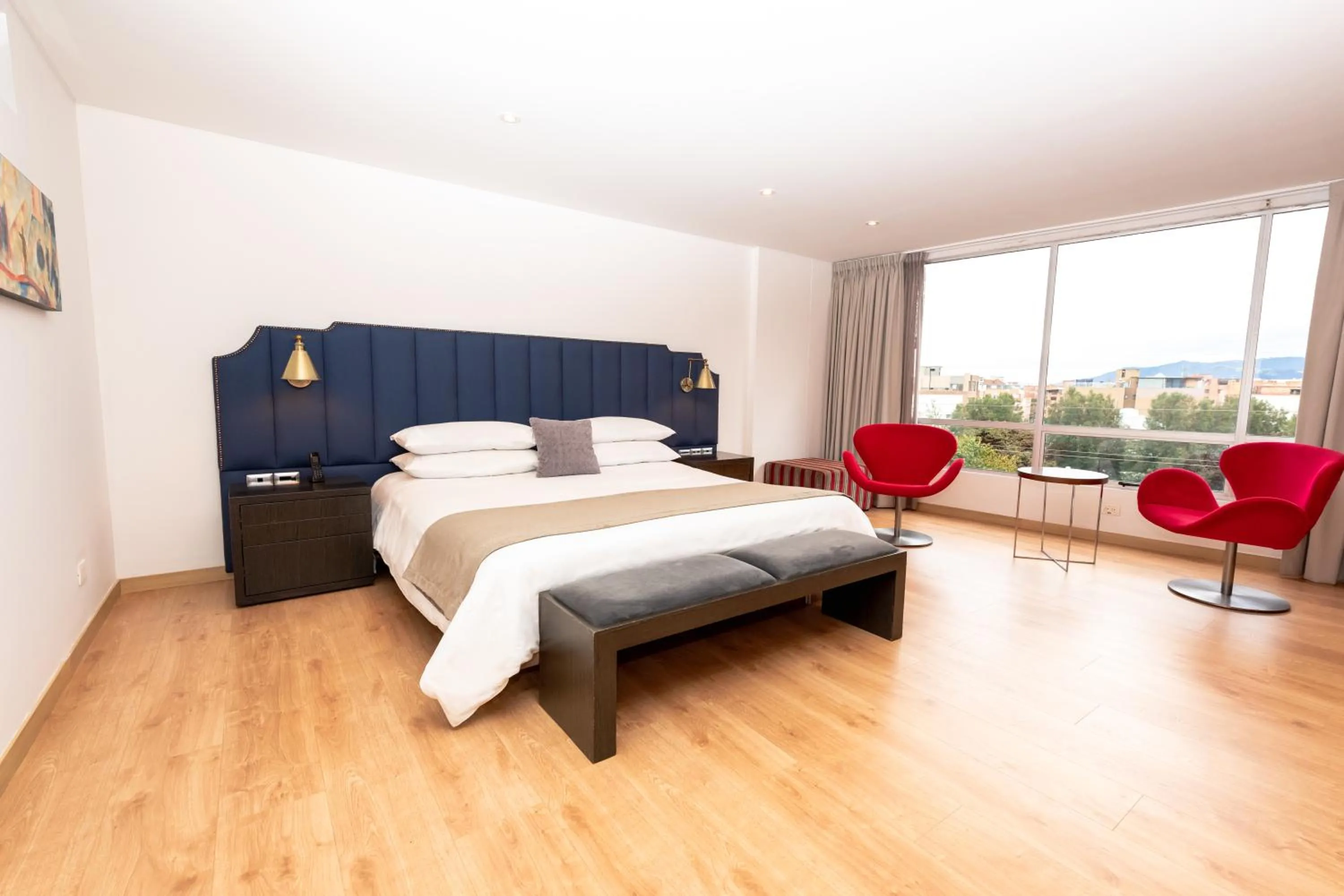 Bed in Faranda Collection Bogota, a member of Radisson Individuals