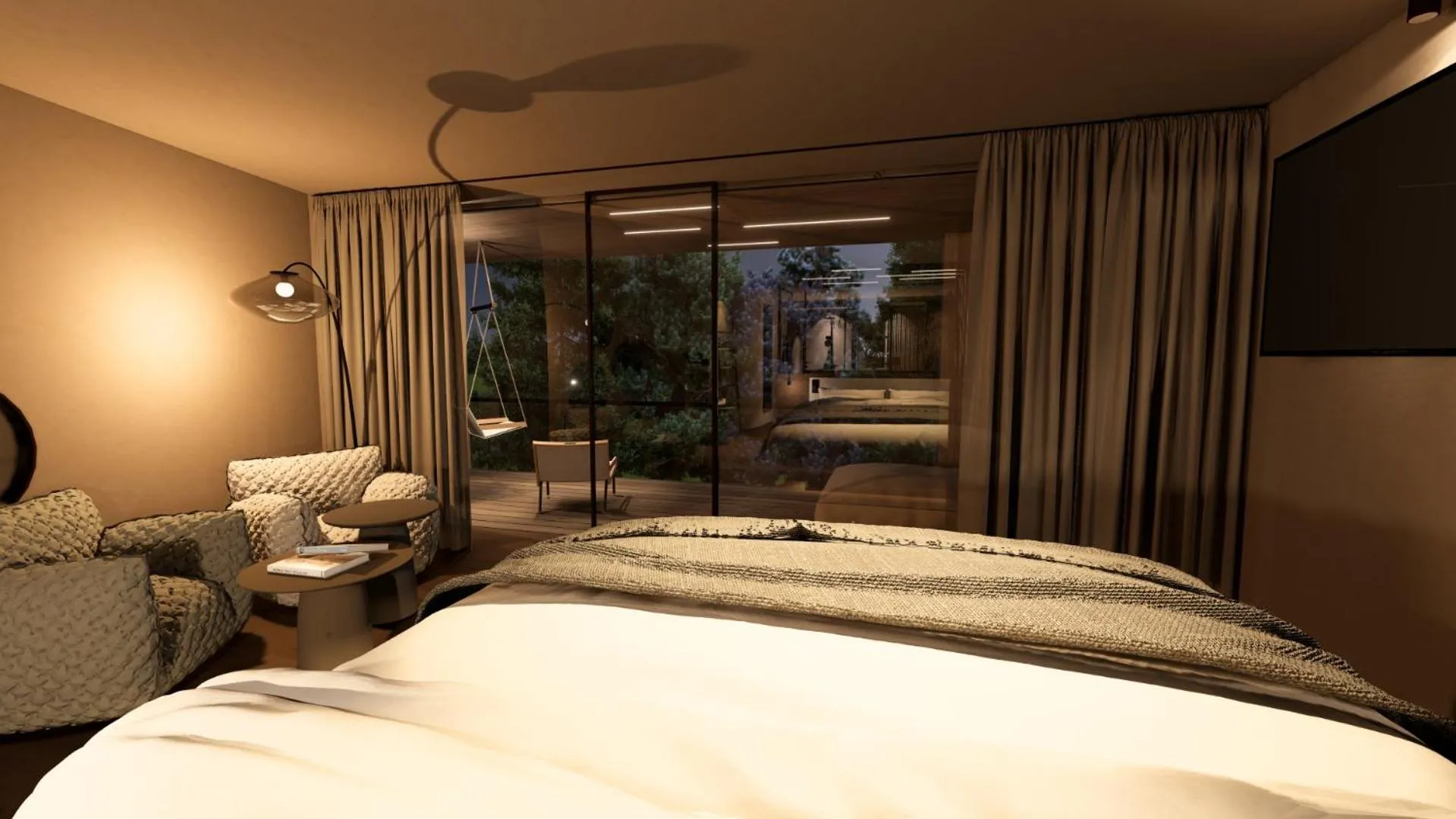 Photo of the whole room, Bed in Vogl's Nest