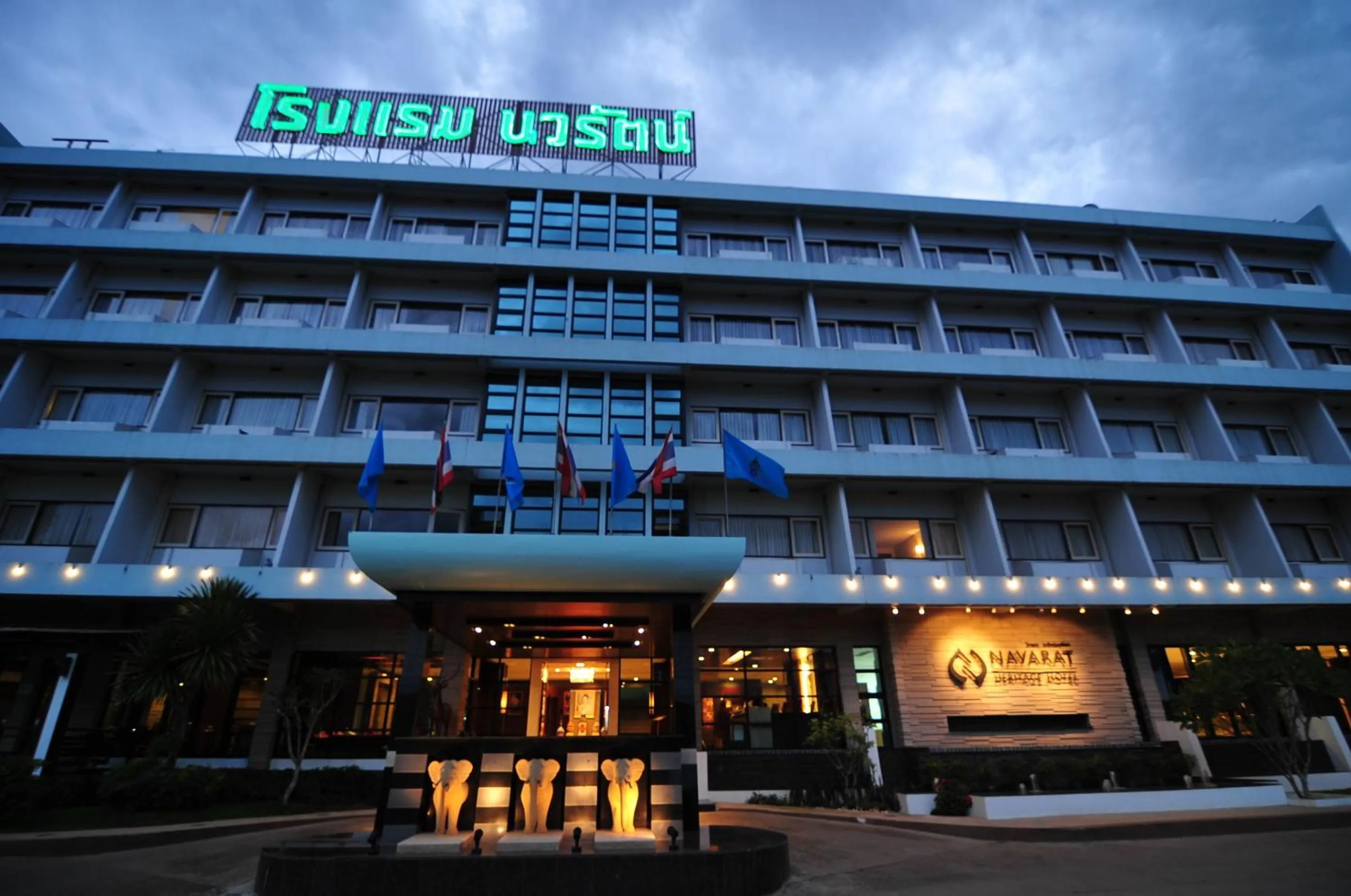 Facade/entrance in Navarat Heritage Hotel