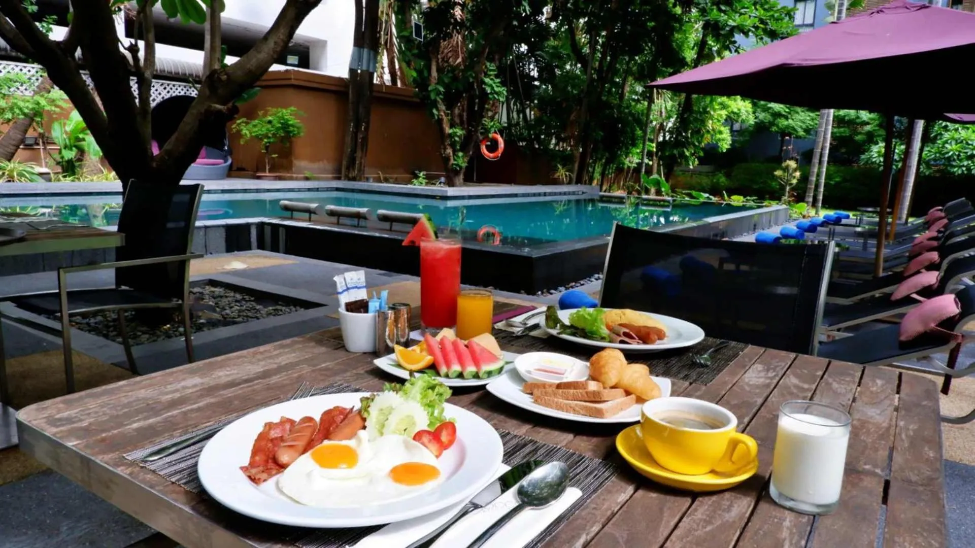 Breakfast in Sora Resort & Suites Sukhumvit