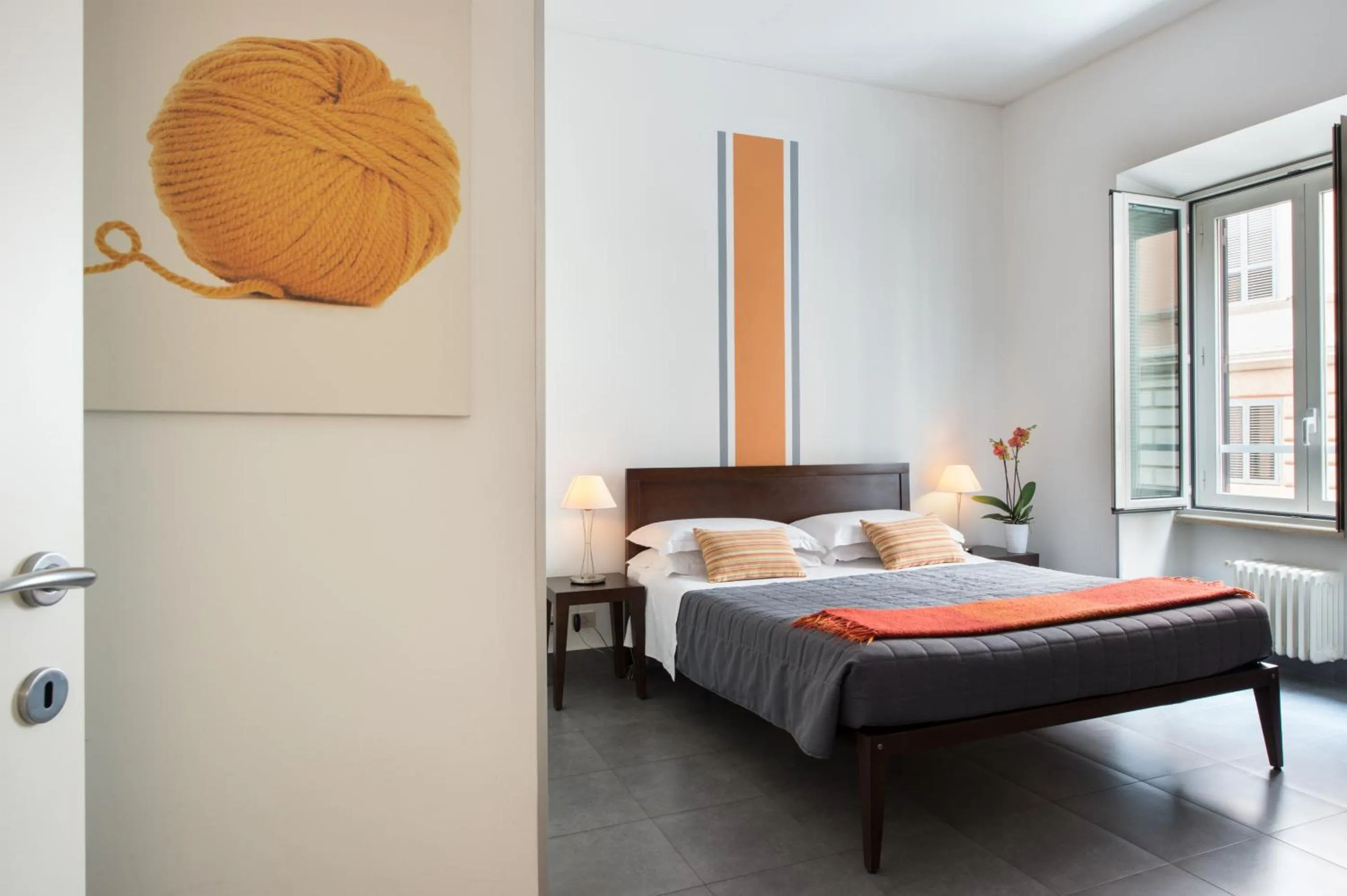 Bedroom, Bed in Residenza Termini