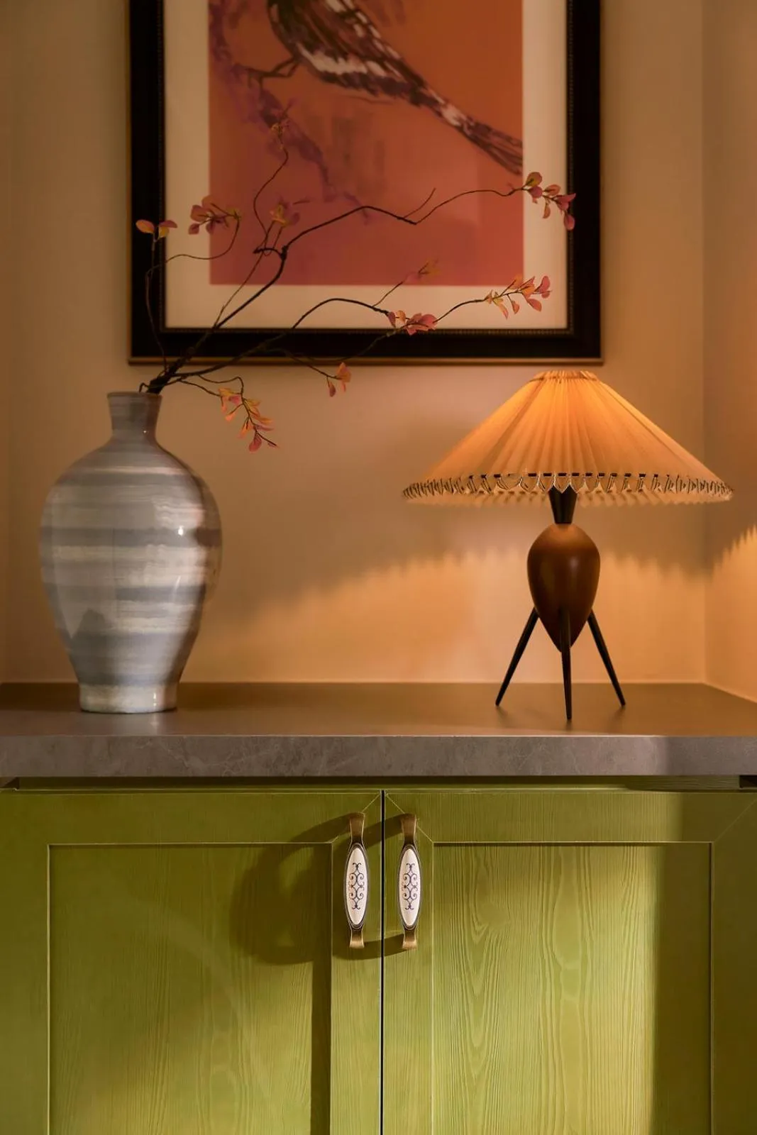 Decorative detail in M Village Hotel Premier Thi Sách