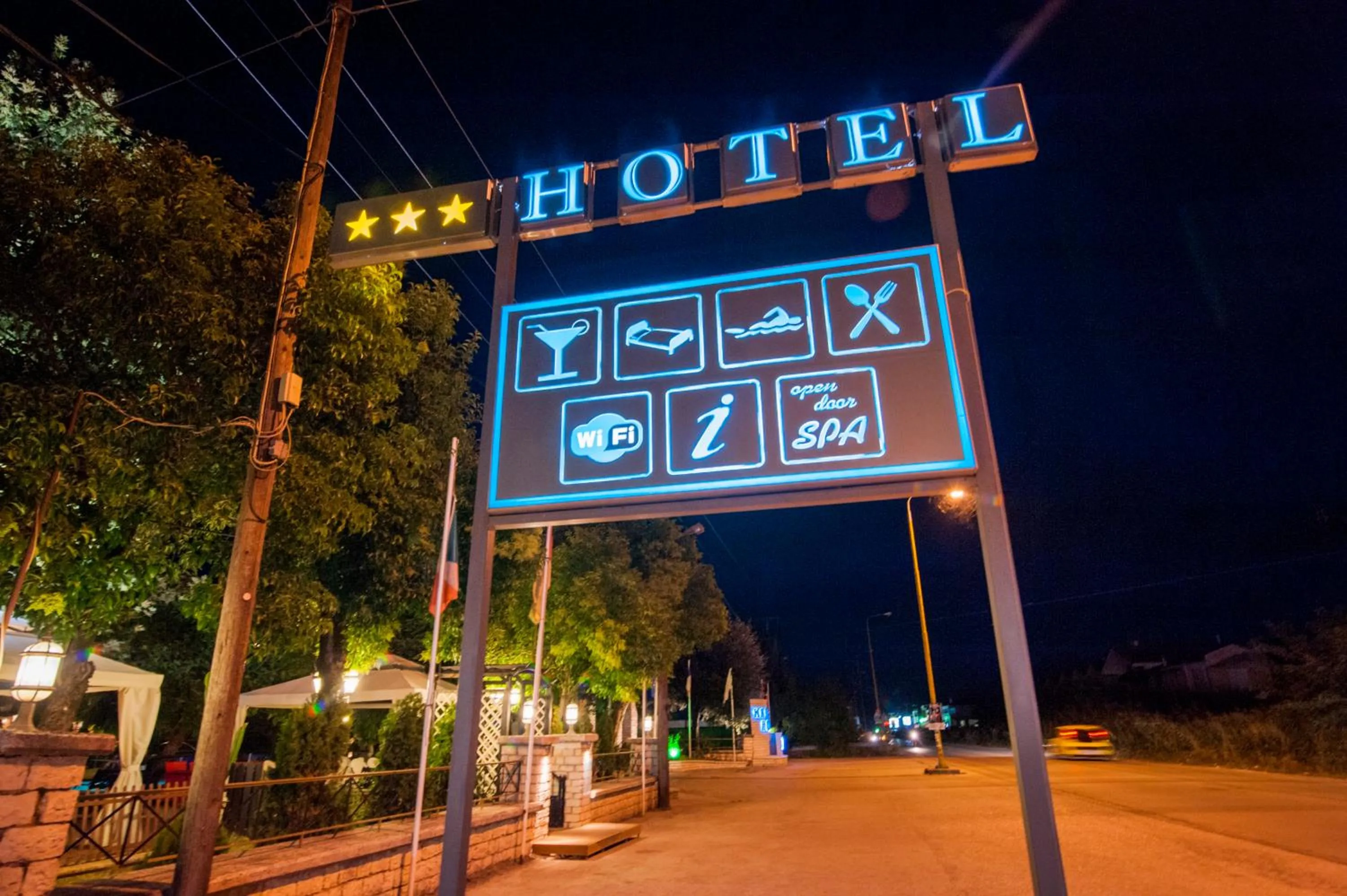 Property logo or sign in Krikonis Hotel