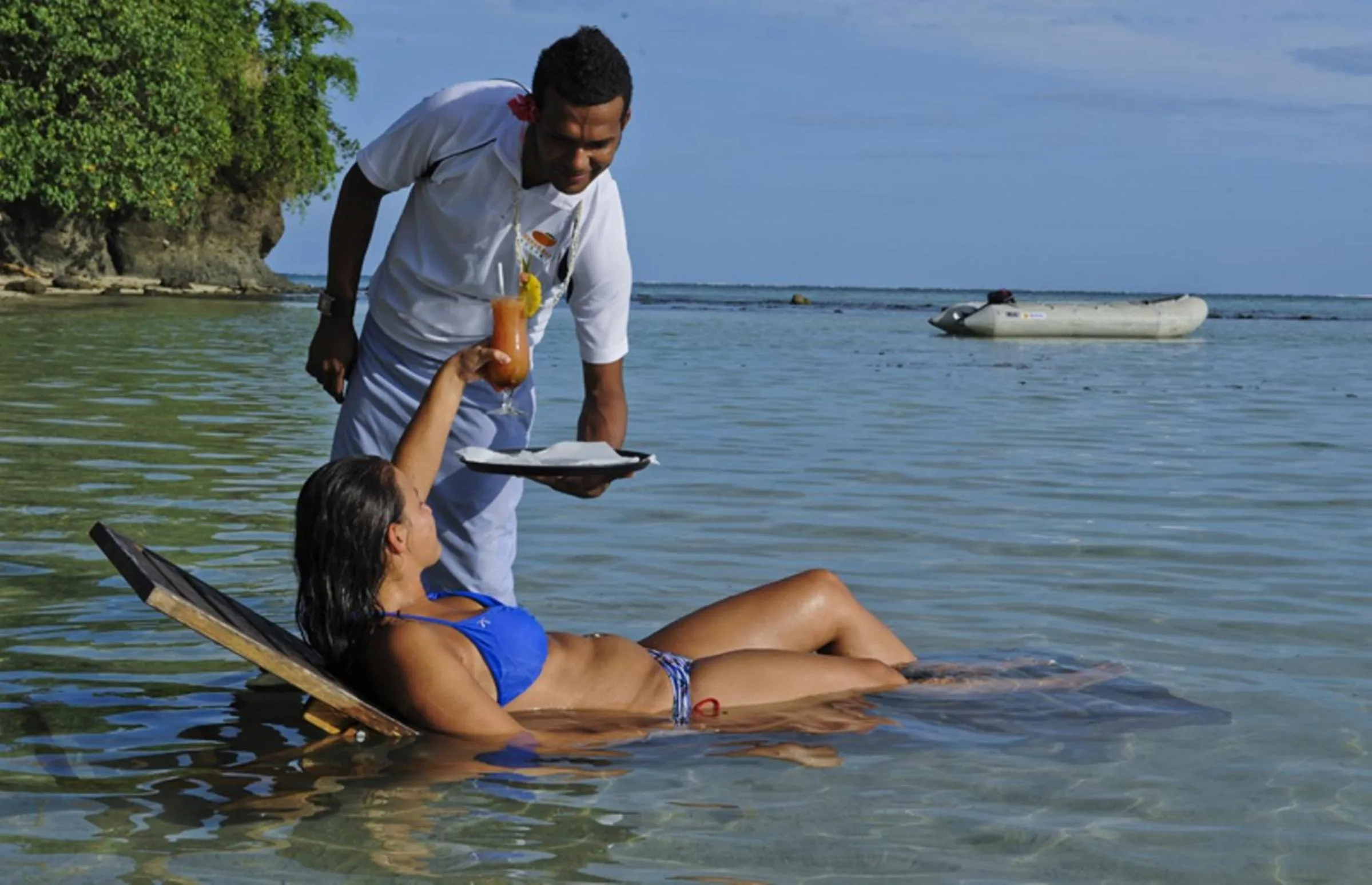 Beach in Mango Bay Resort