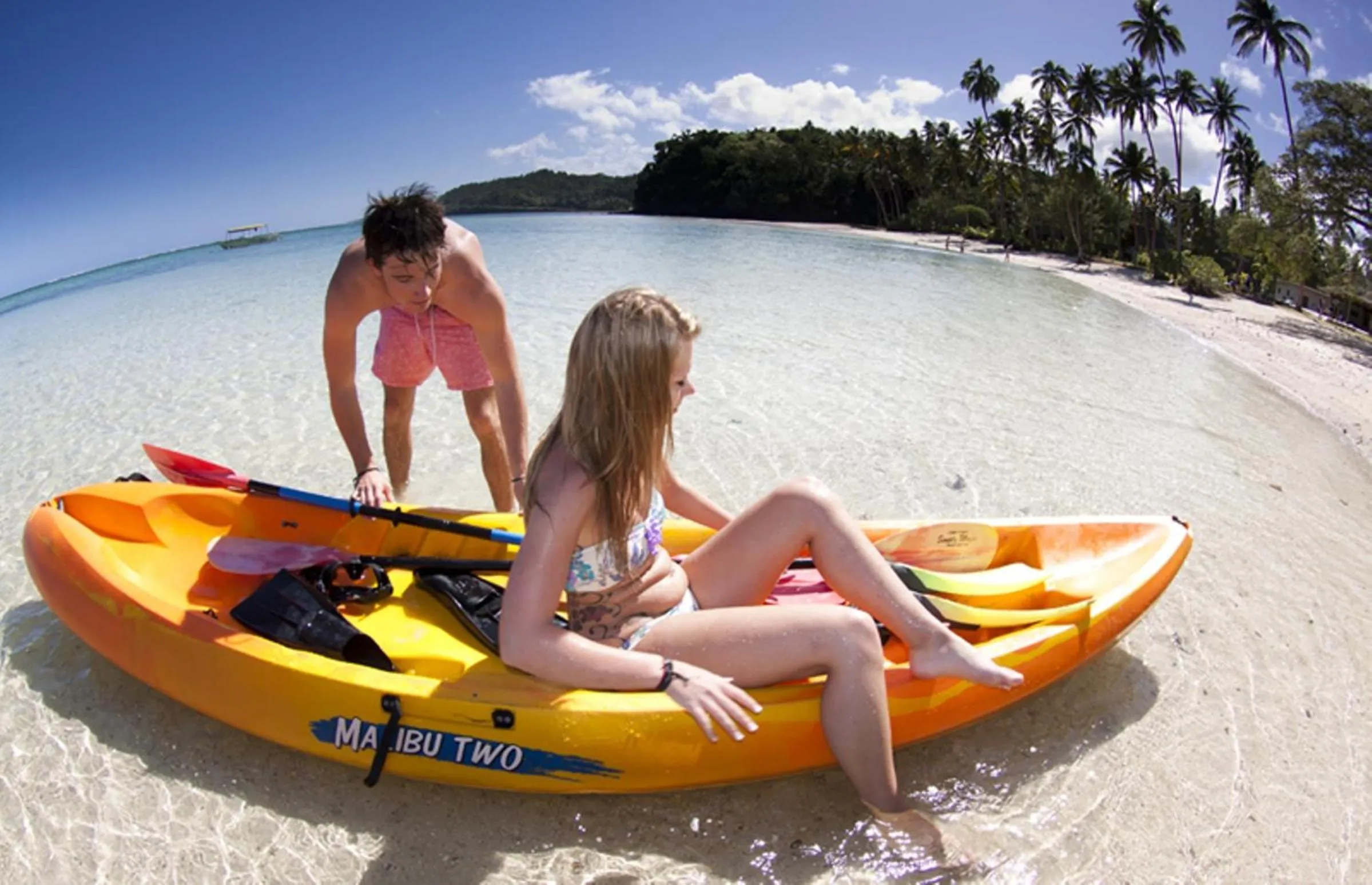 People in Mango Bay Resort