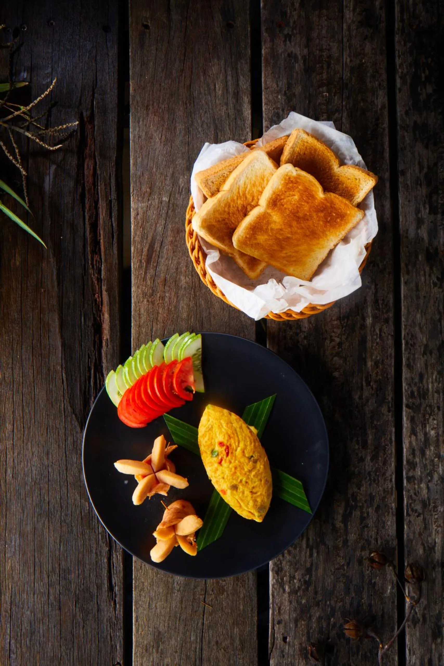 Breakfast in Niramaya Villa & Wellness