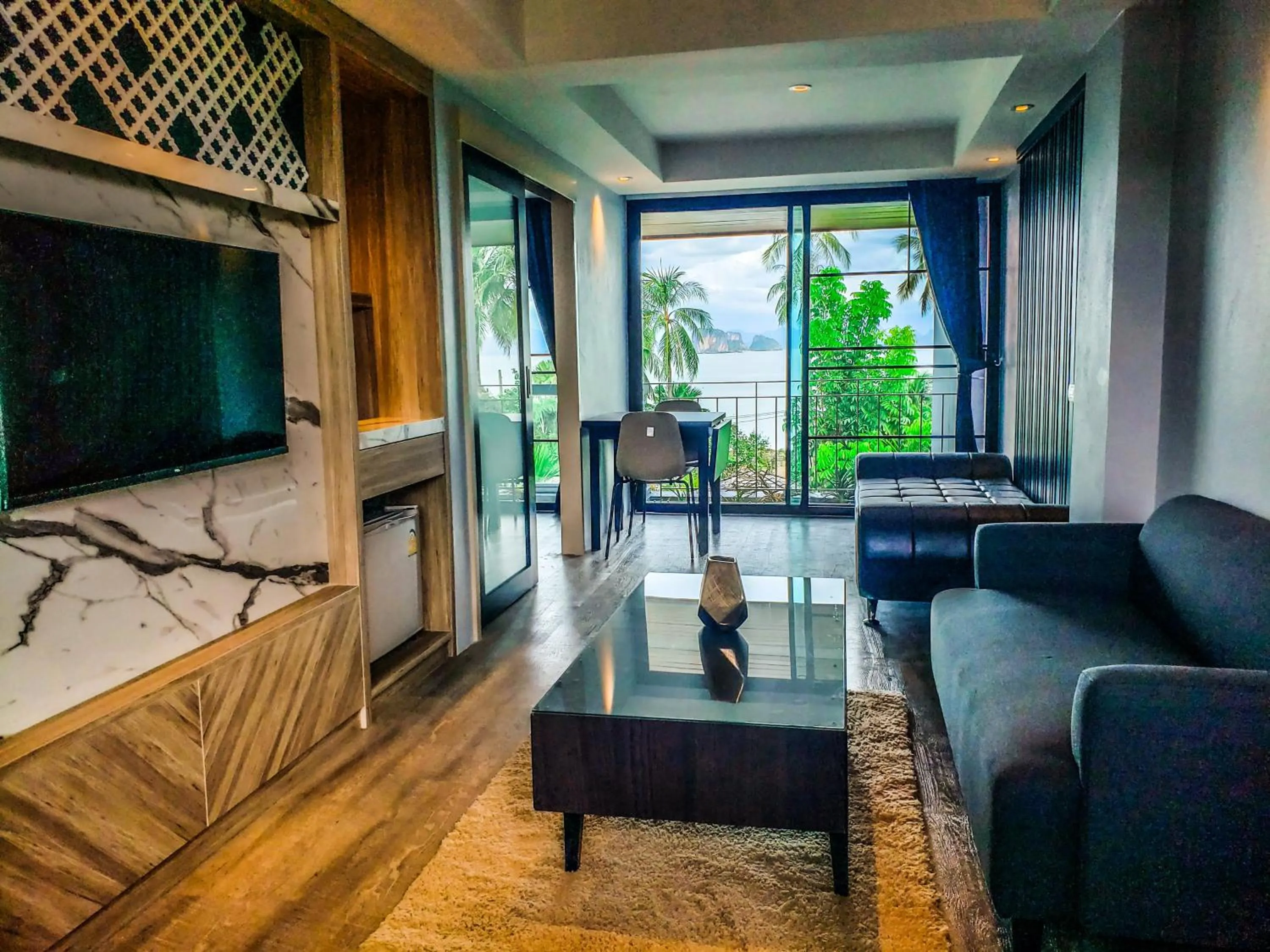 Living room in Niramaya Villa & Wellness