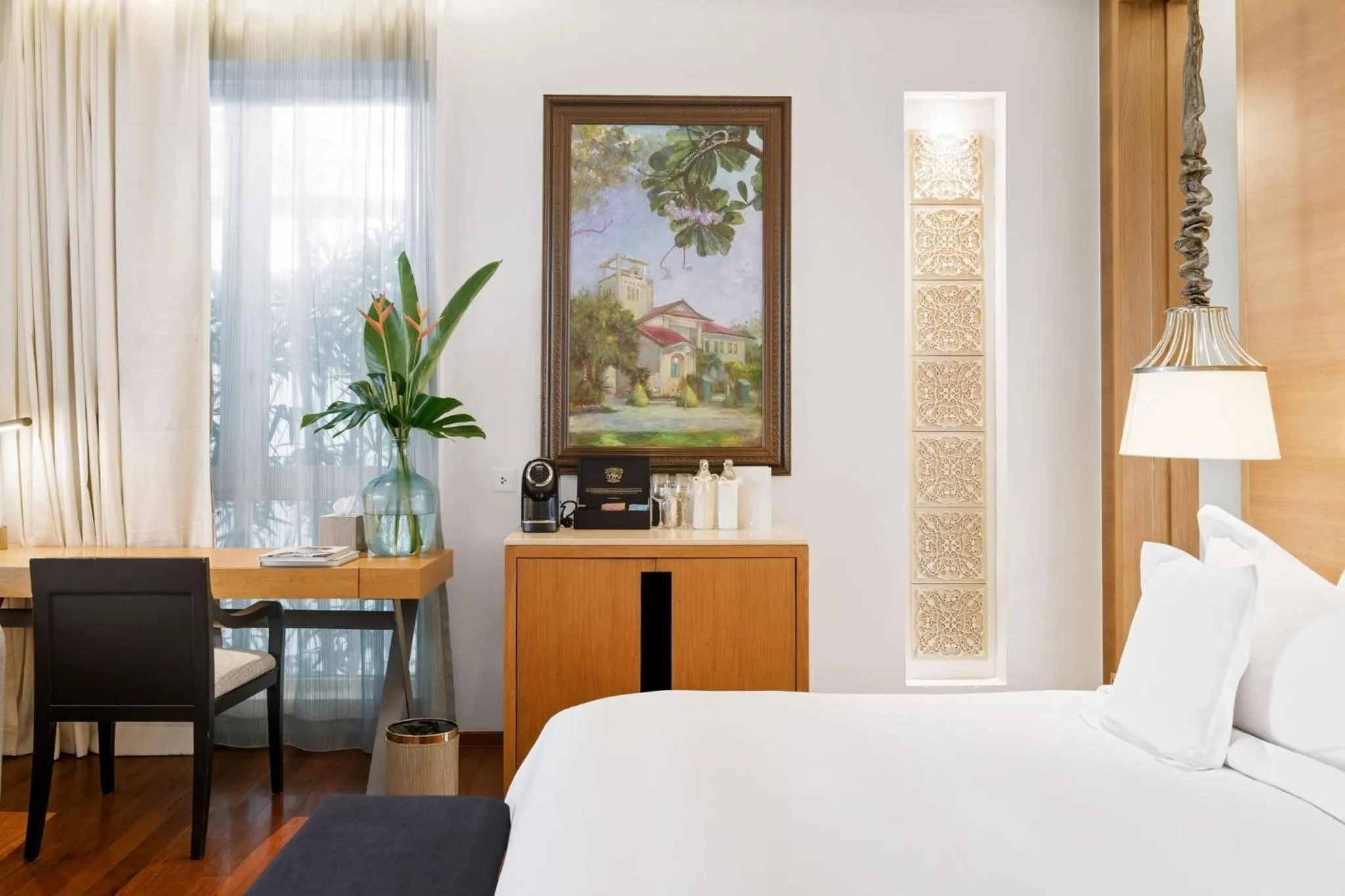 Bed in InterContinental Hua Hin Resort by IHG